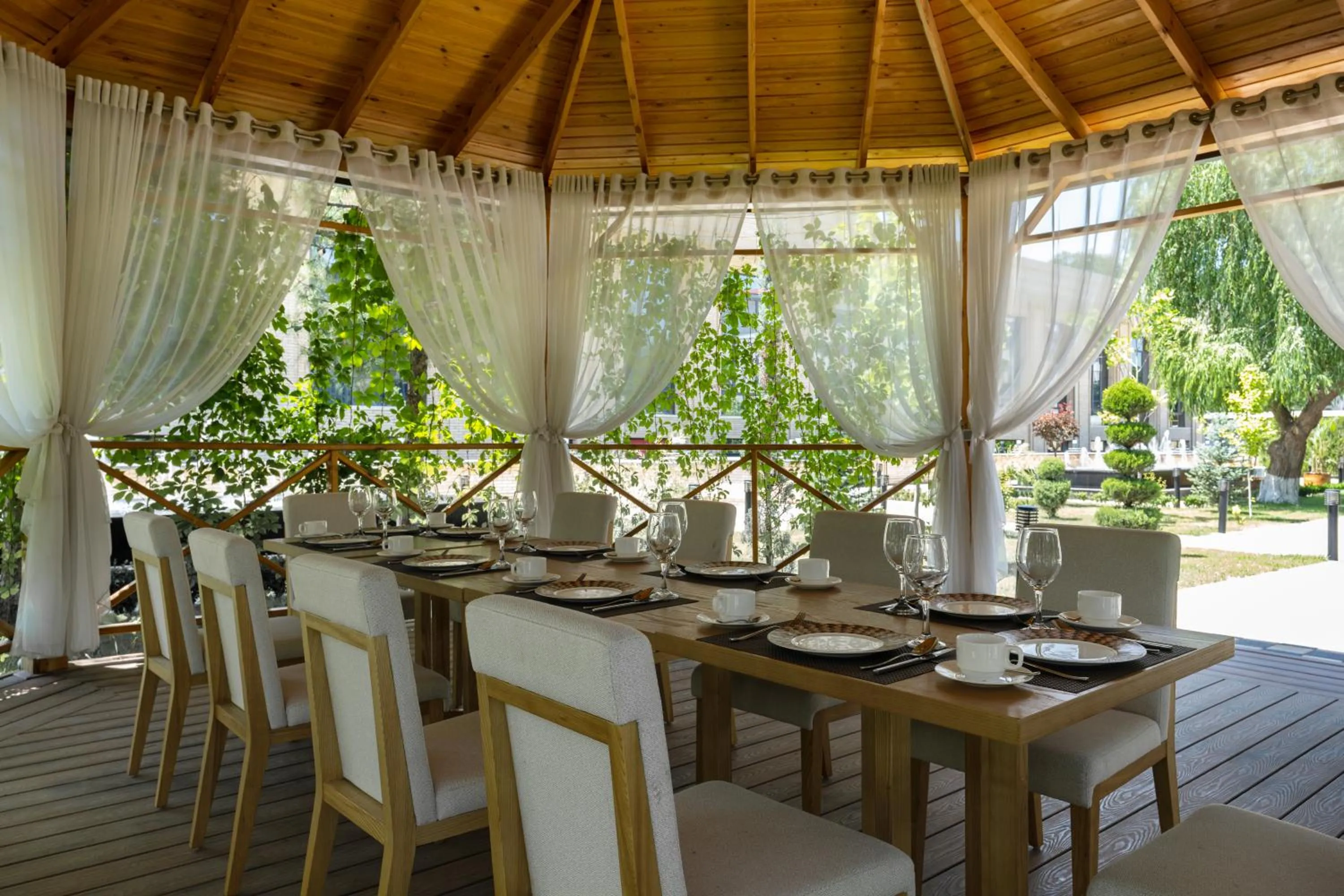 Balcony/Terrace in Mövenpick Samarkand