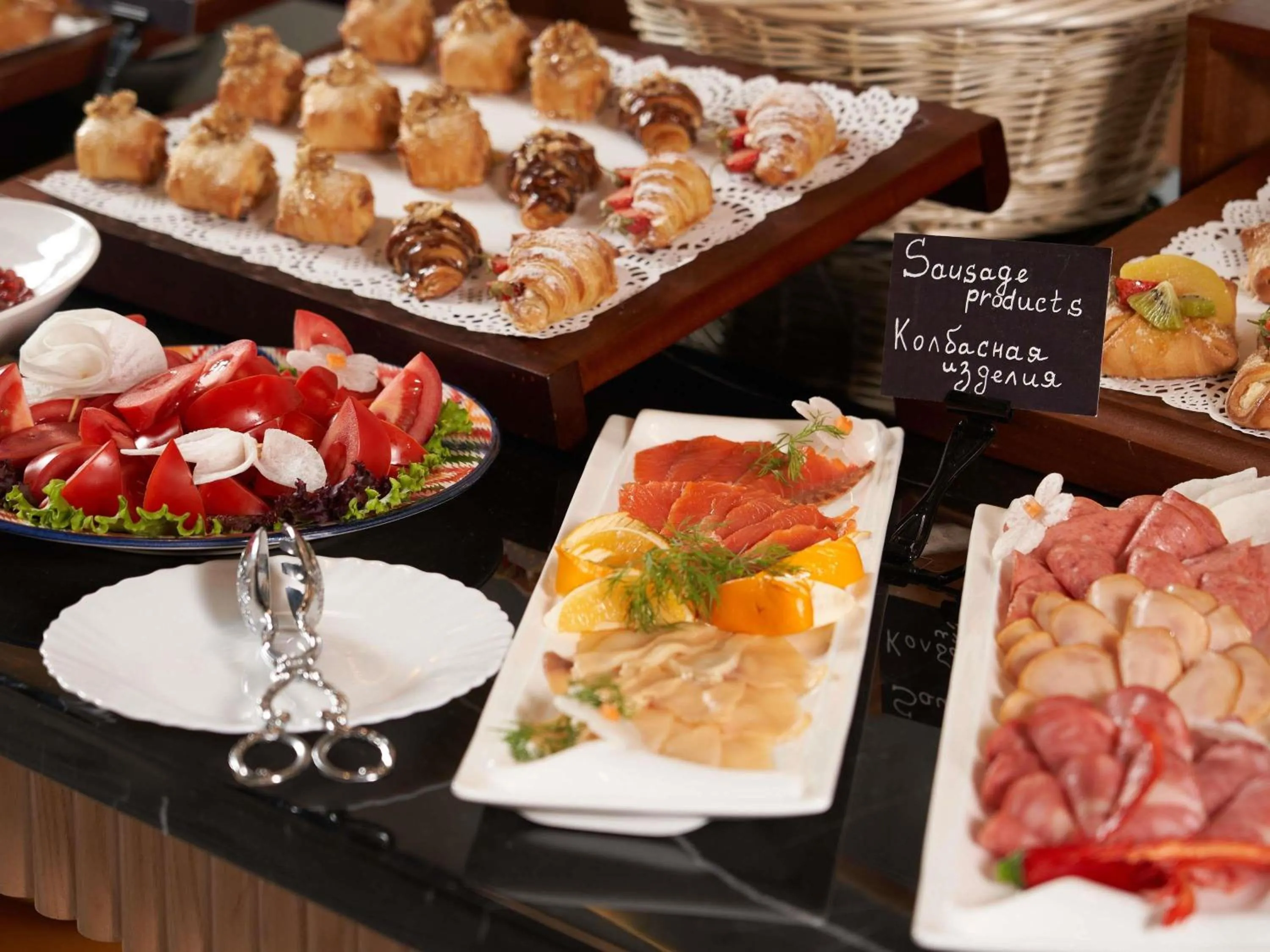 Breakfast in Mövenpick Samarkand