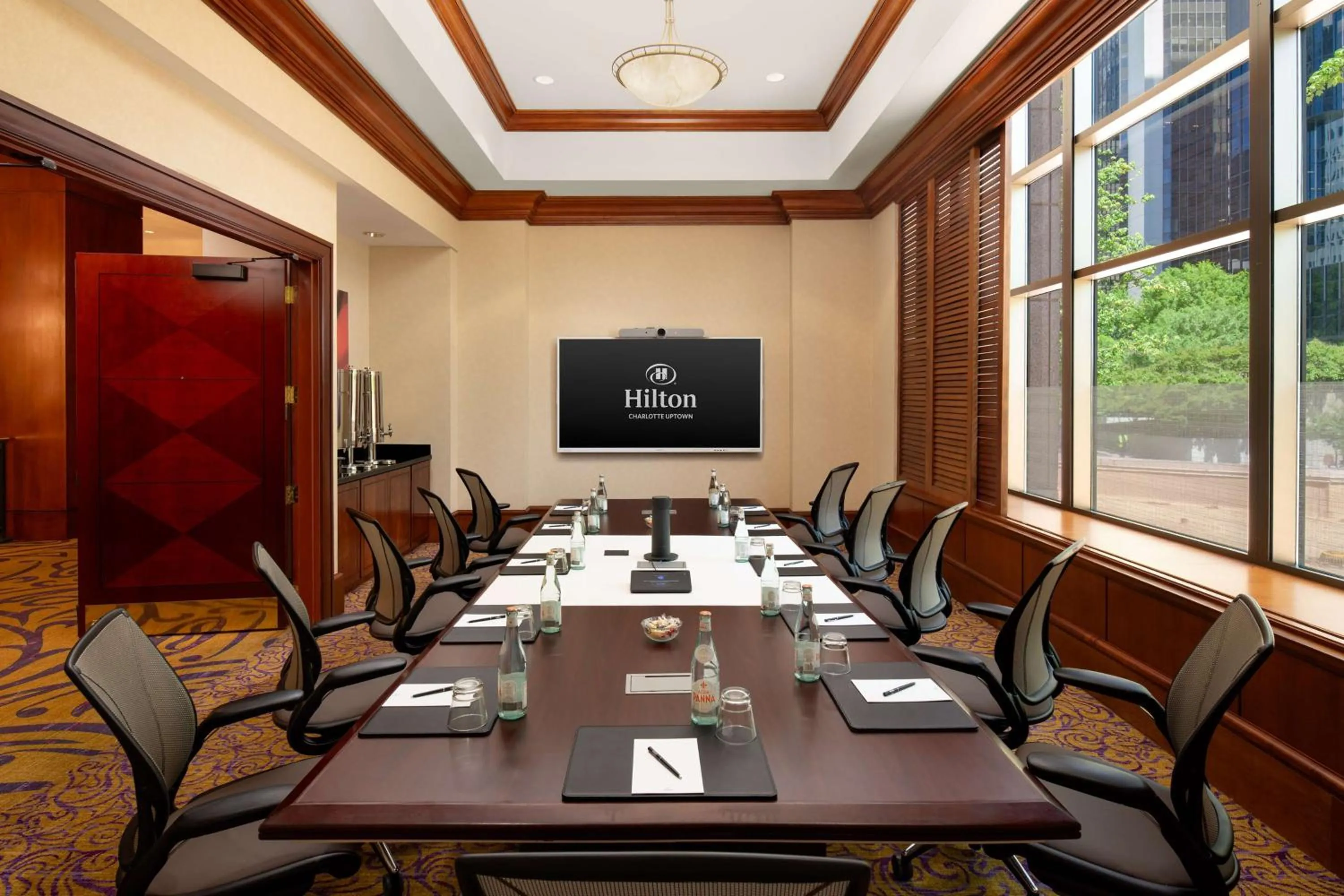 Meeting/conference room in Hilton Charlotte Uptown