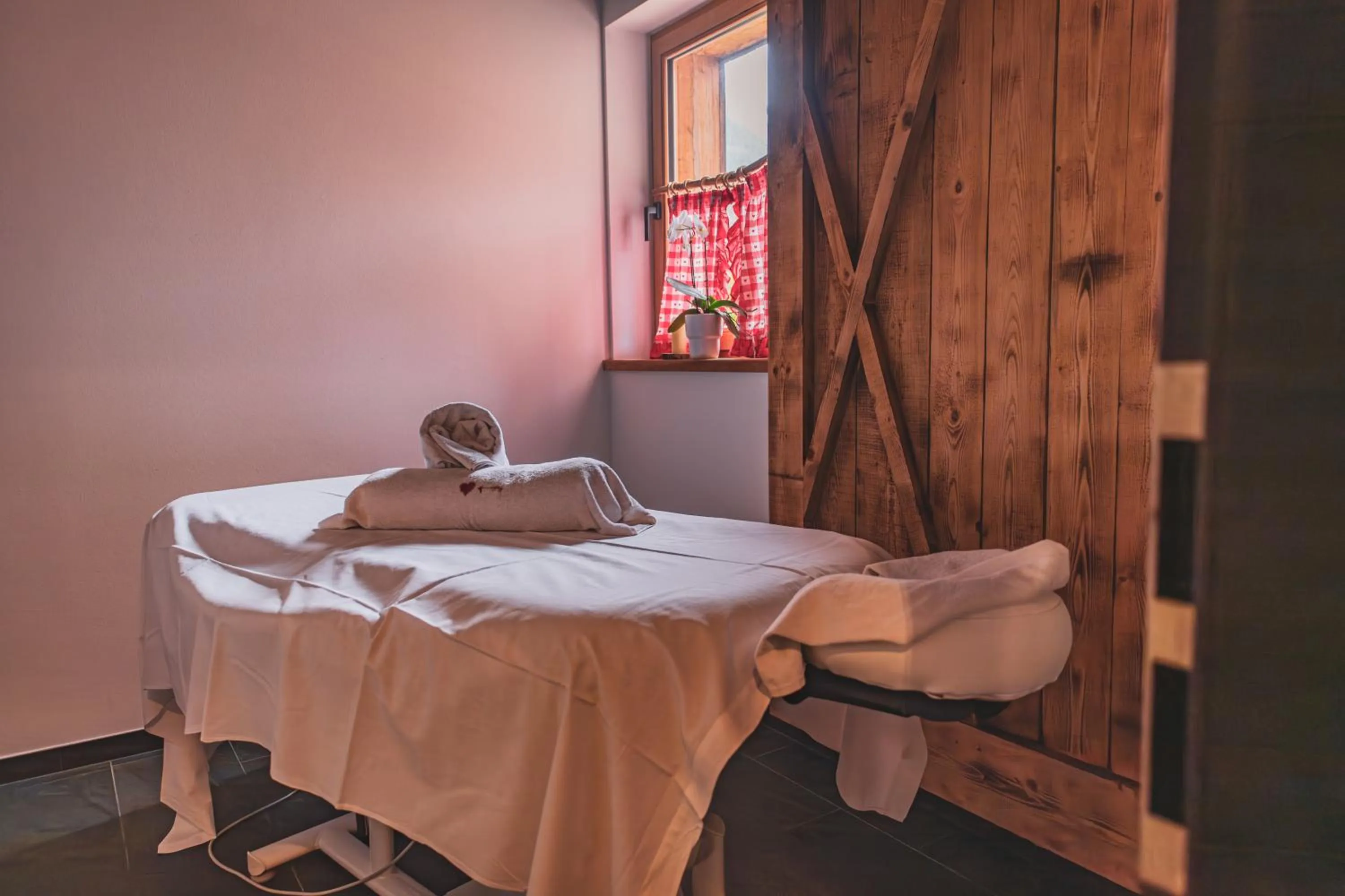 Bed in Bio Aparthotel Blaslahof