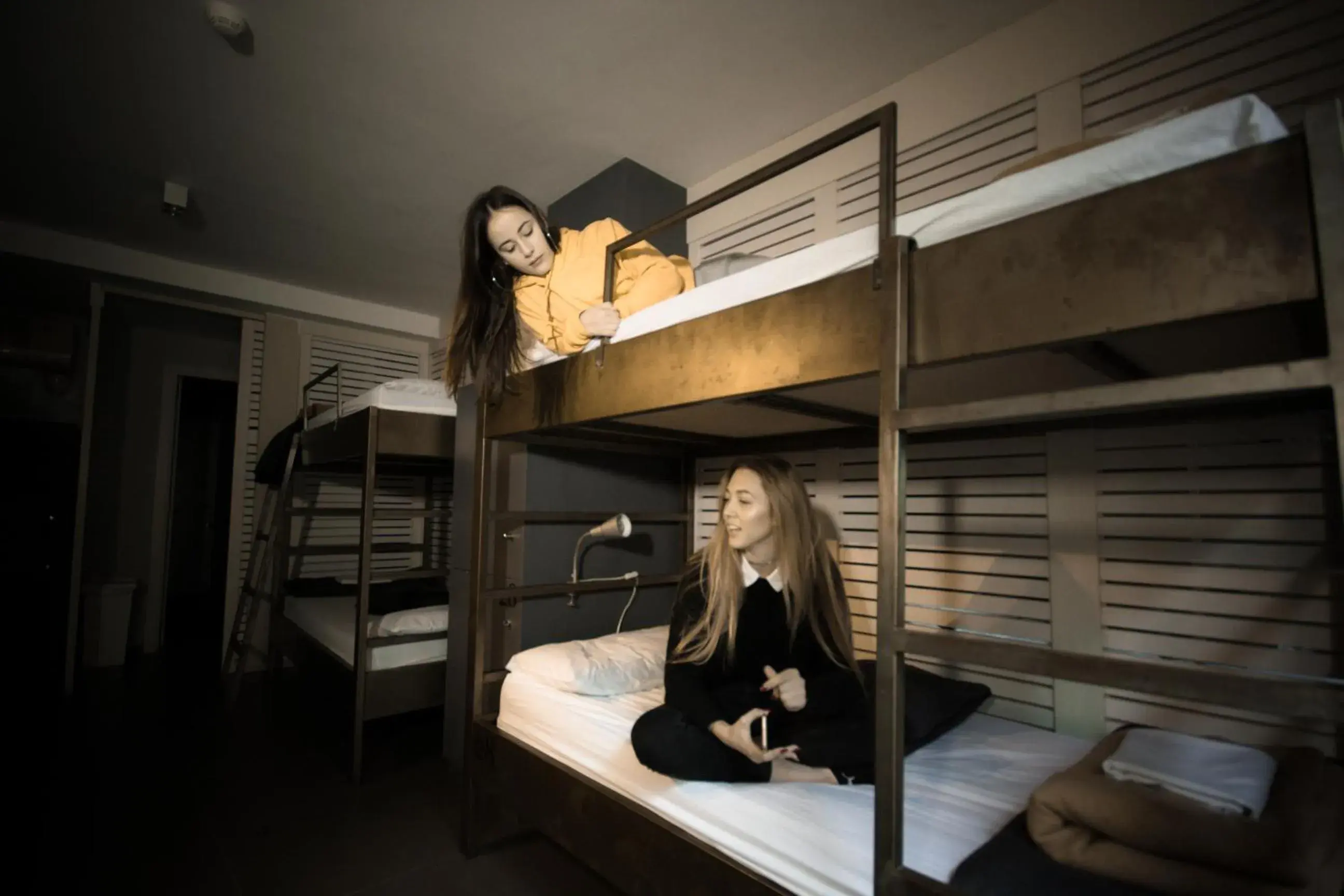 Single bed in 16-Bed Men Dormitory Room in Don Moustache Boutique Hostel Single bed in 16-Bed Men Dormitory Room in Don Moustache Boutique Hostel