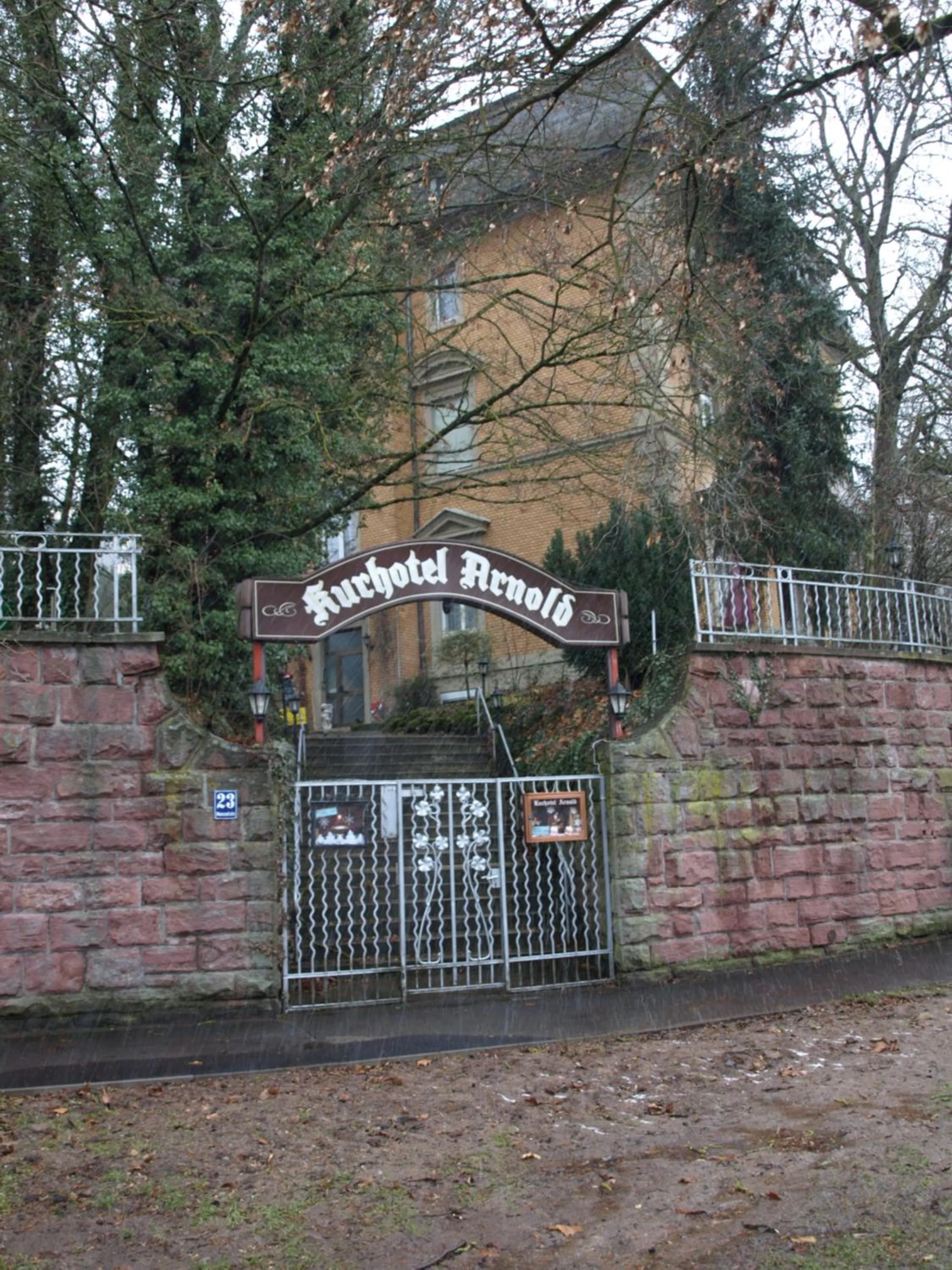 Property building in Hotel Villa Arnold