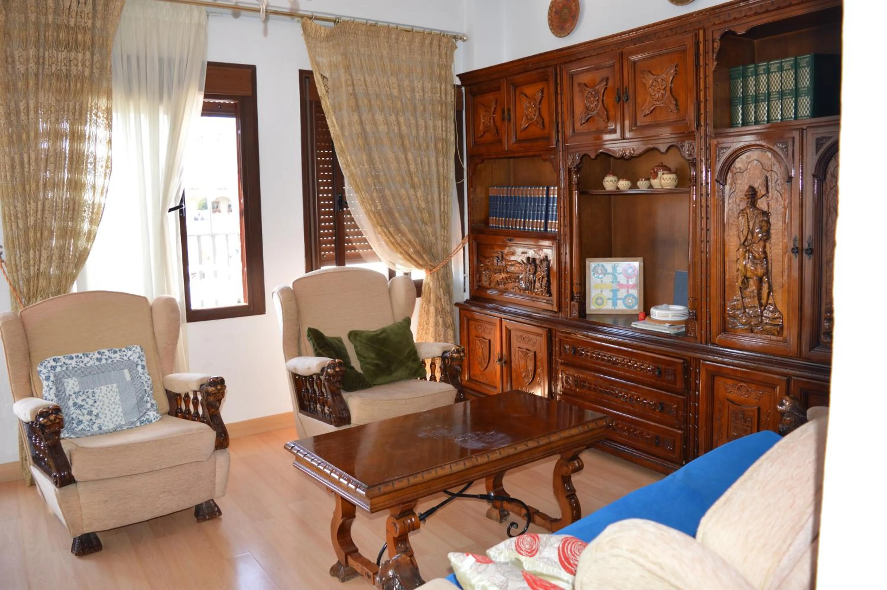 Communal lounge/ TV room in Casa Duende del Tajo