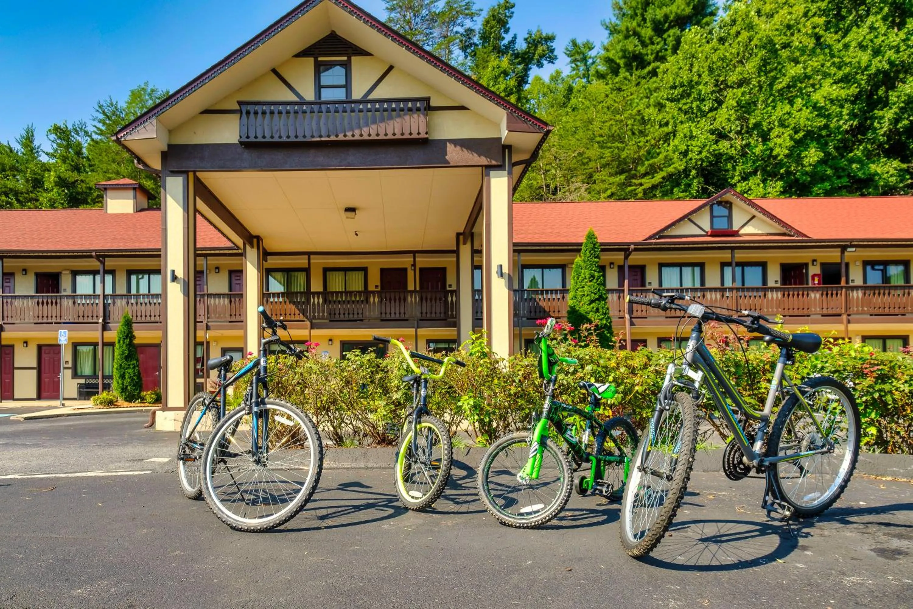 Property building in Red Roof Inn Helen