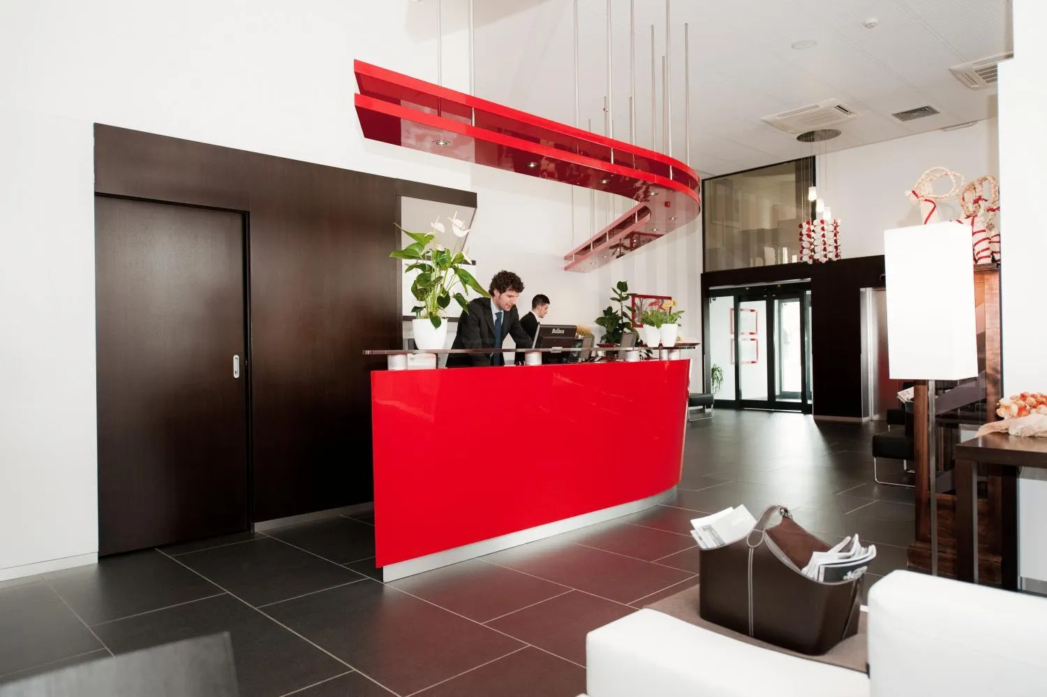 Lobby or reception in Hotel Rivarolo