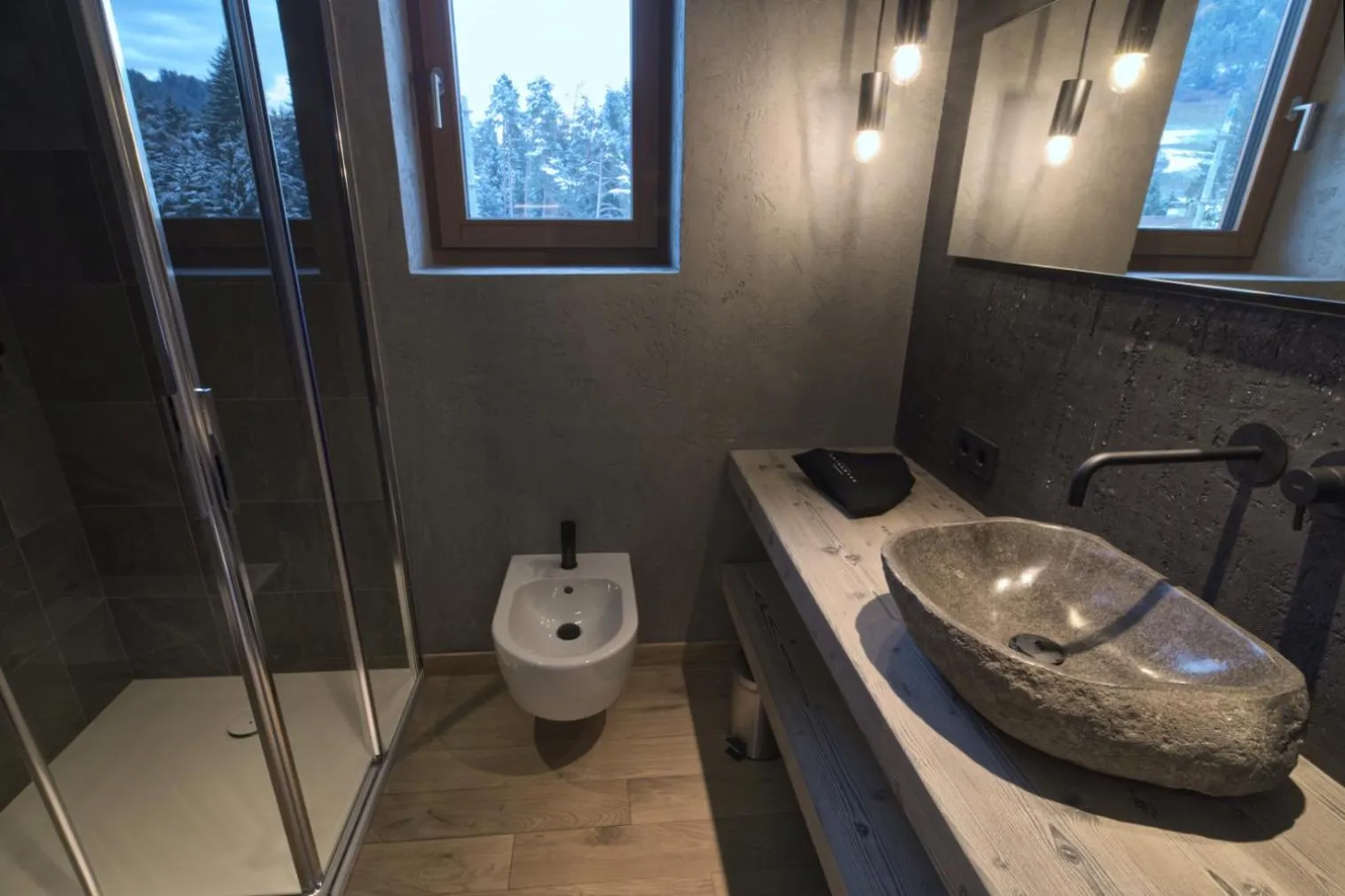 Bathroom in Bonfanti Design Hotel