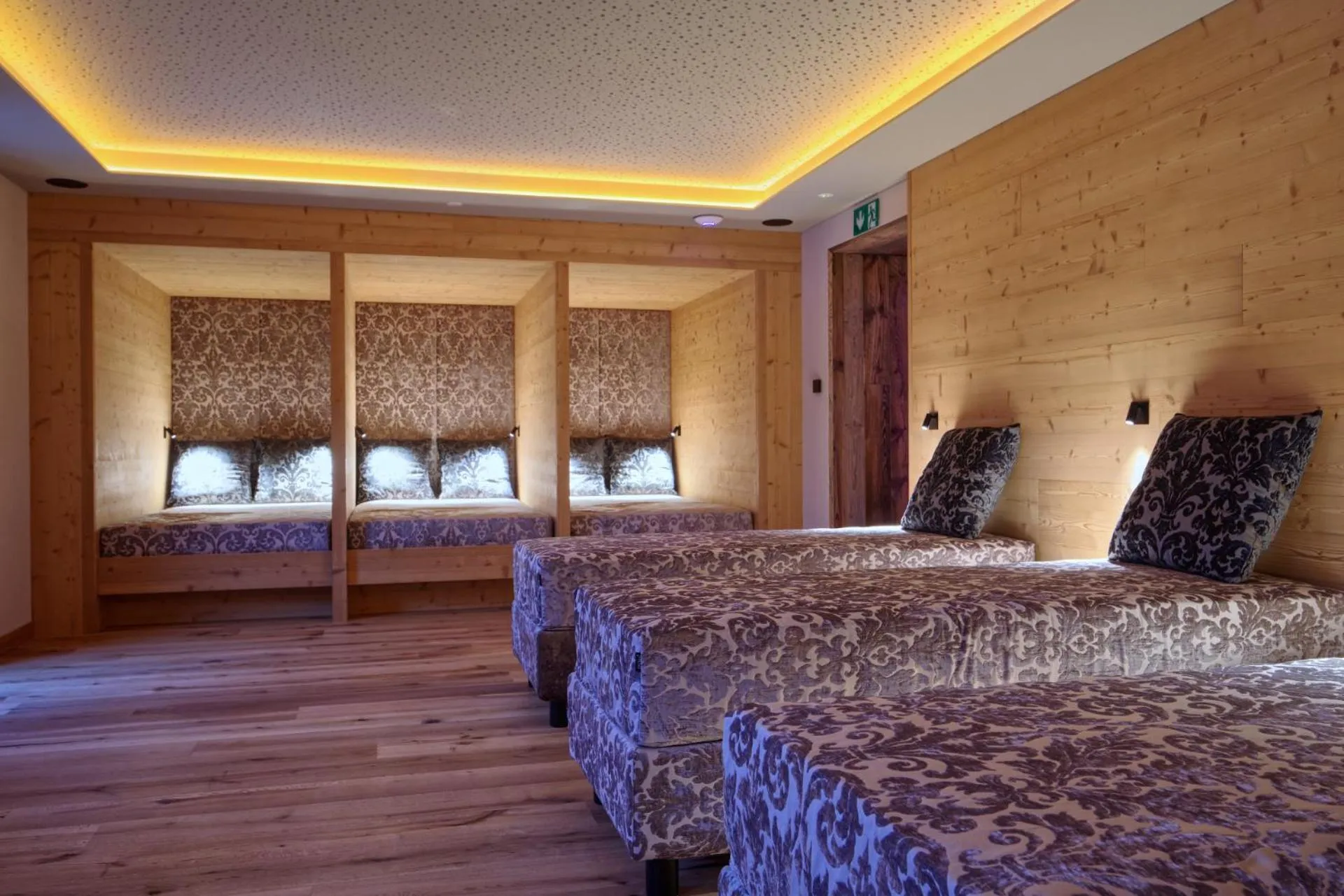 Bed in Bonfanti Design Hotel