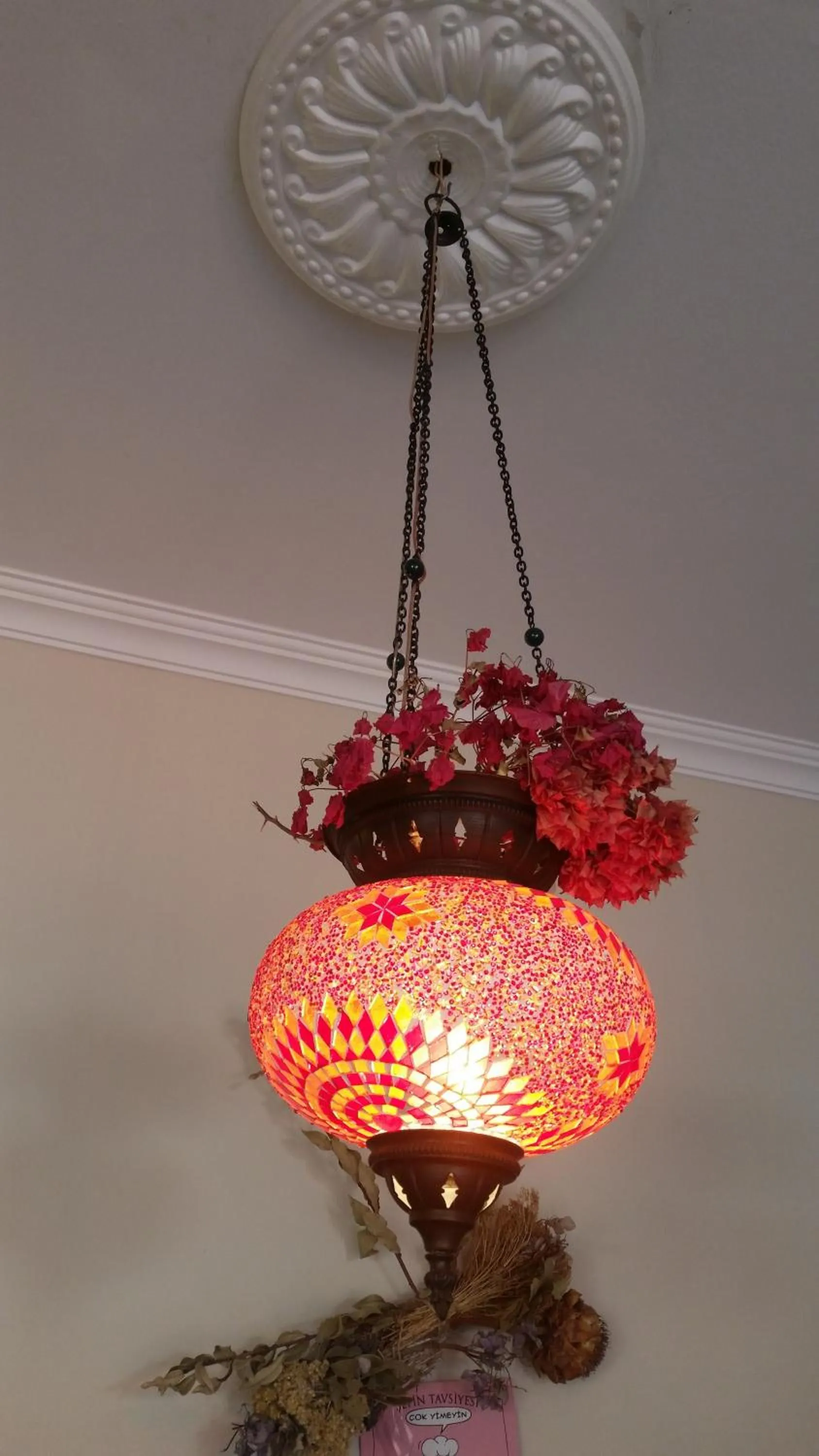 Decorative detail in Camlikosk Apart Hotel