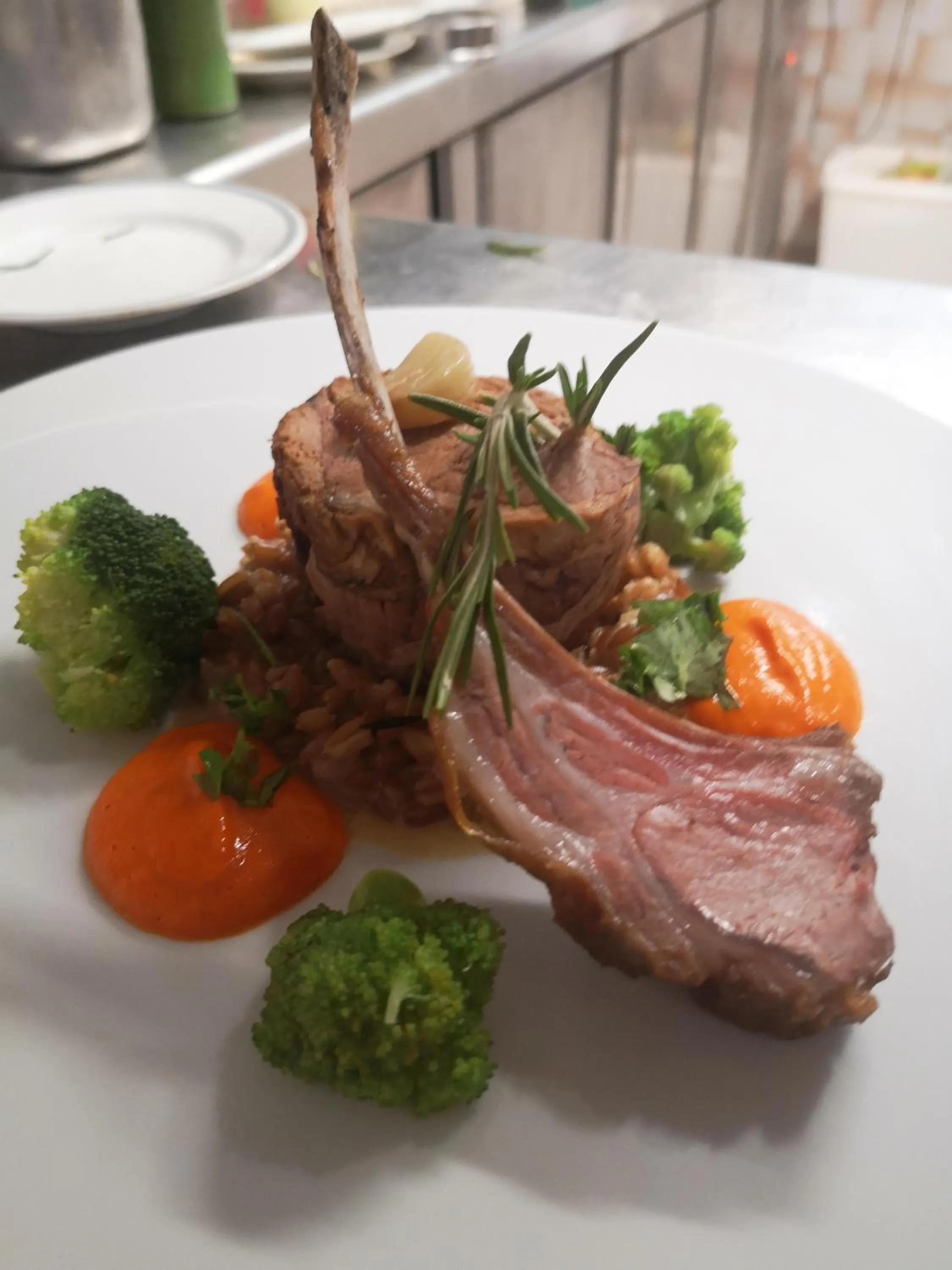 Dinner in Hotel Les Chenets