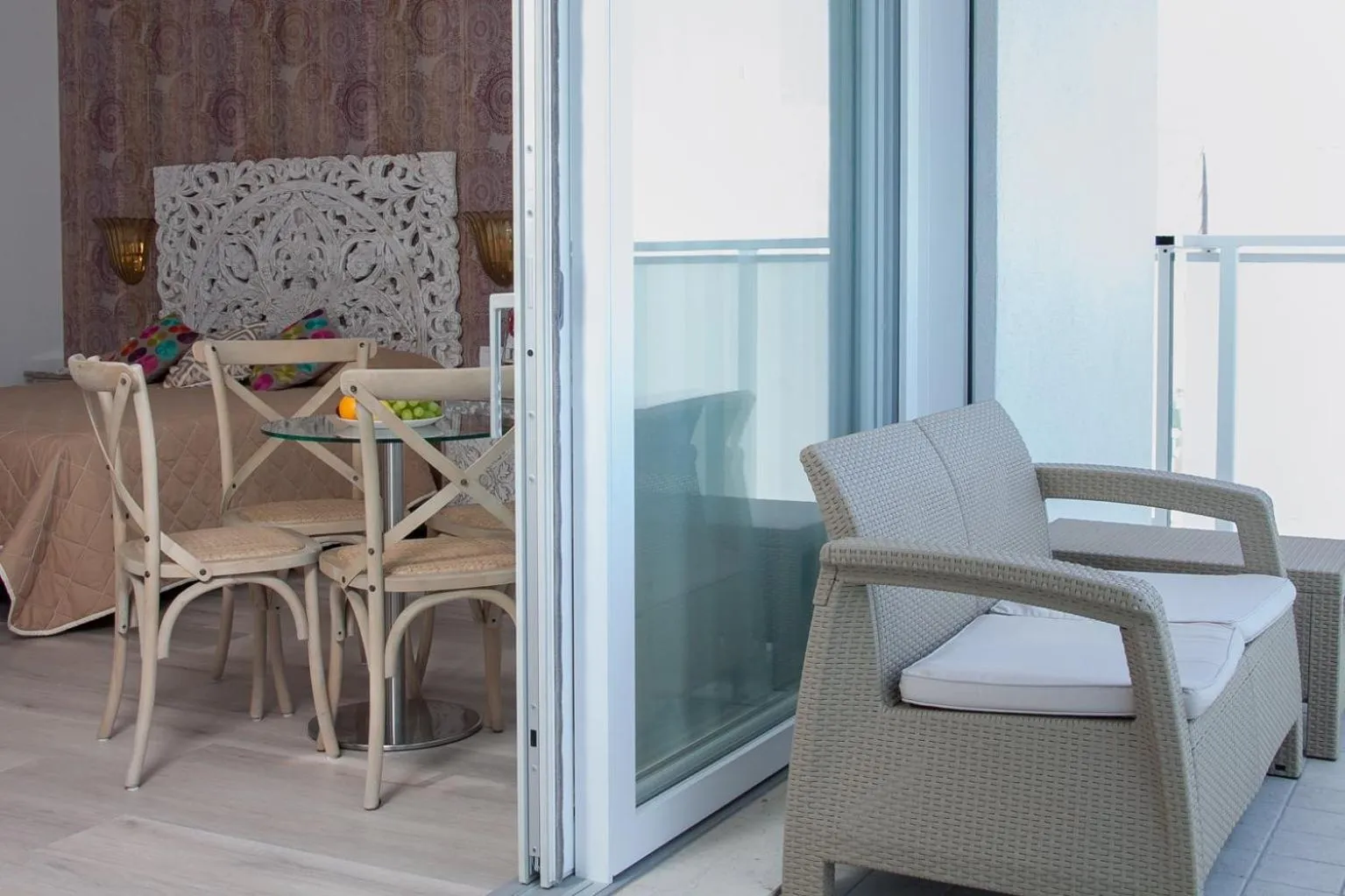 Balcony/Terrace in Hotel Albatros 3 Stelle Superior