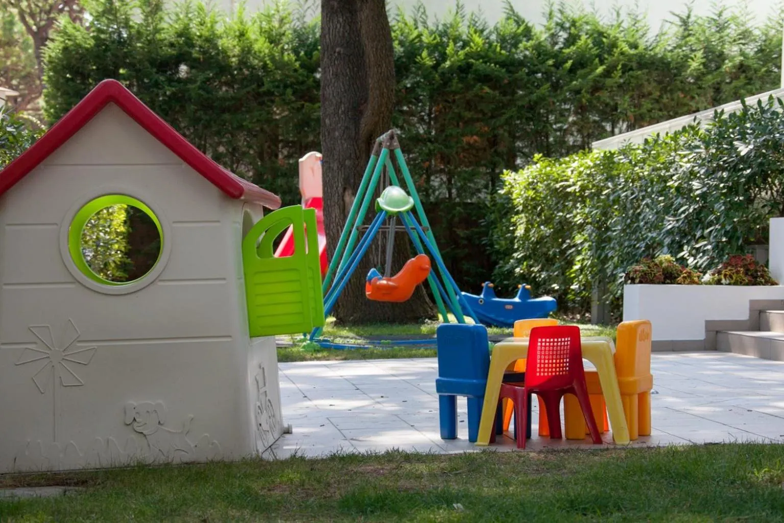 Children play ground in Hotel Albatros 3 Stelle Superior