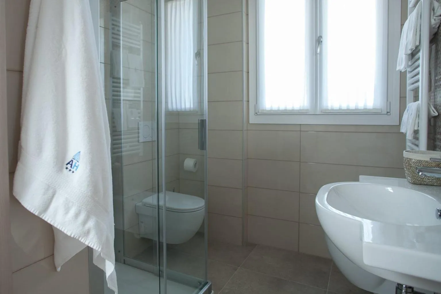 Shower in Hotel Albatros 3 Stelle Superior