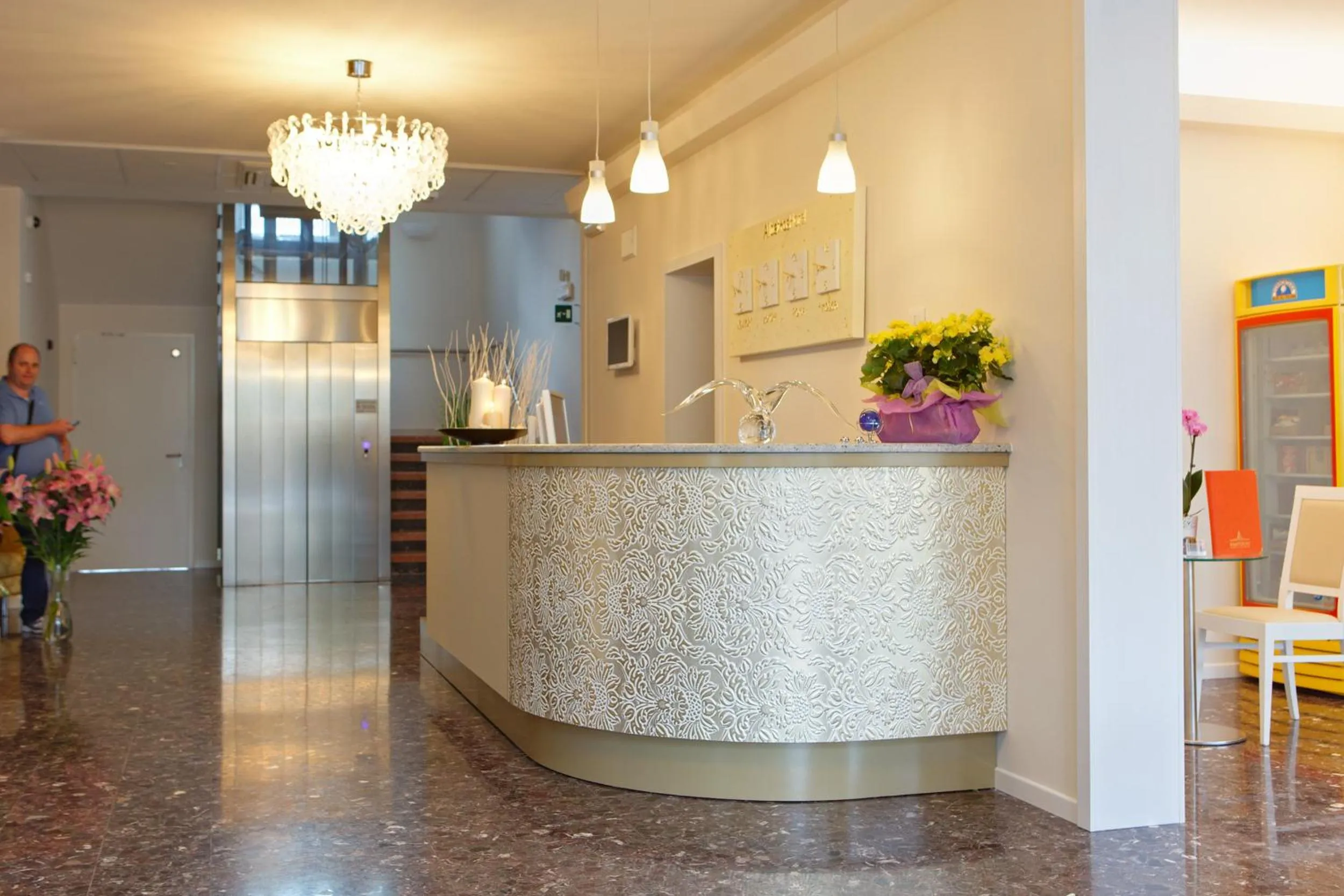 Lobby or reception in Hotel Albatros 3 Stelle Superior