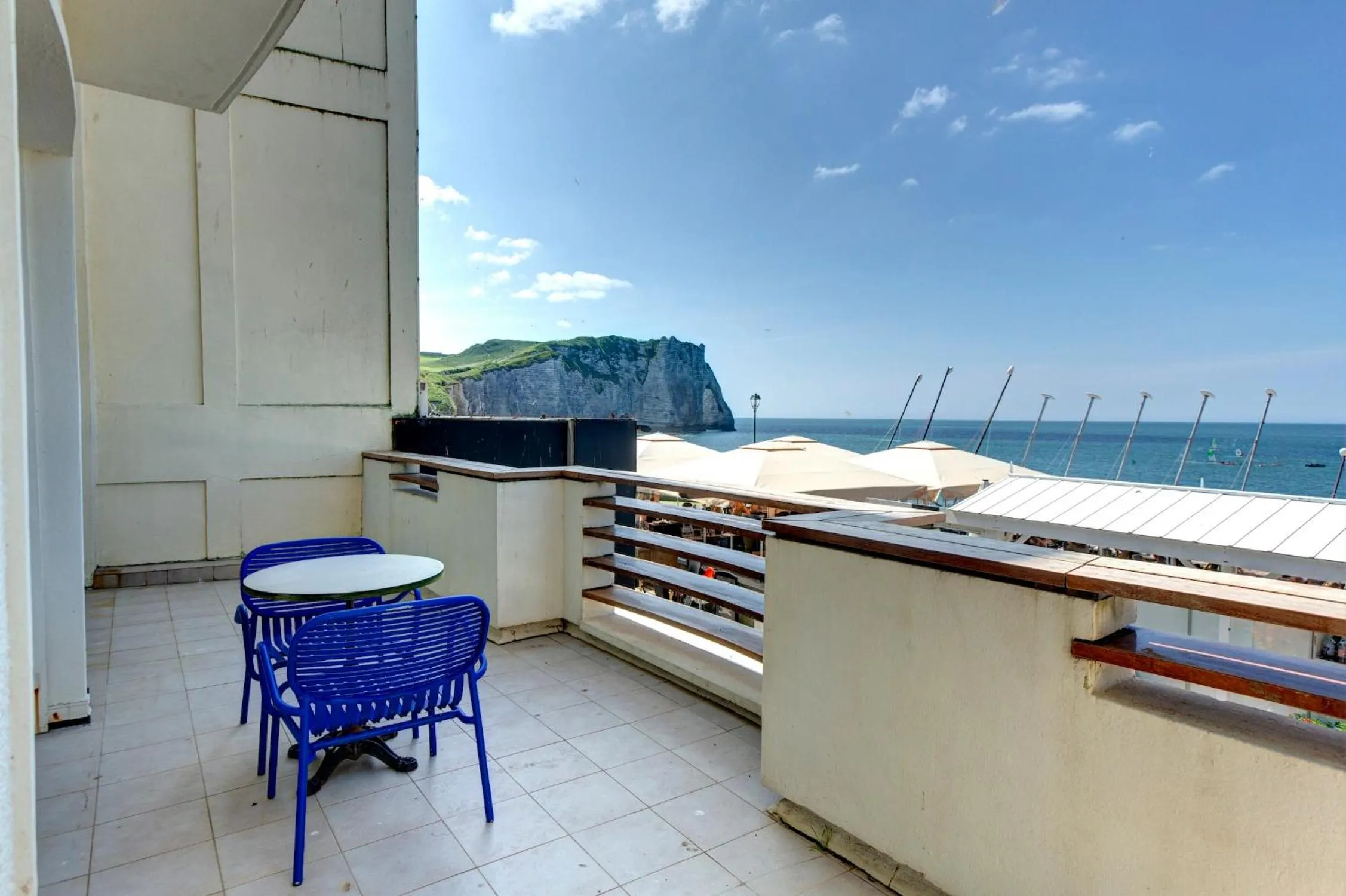 Sea view in Le Gîte de la Plage