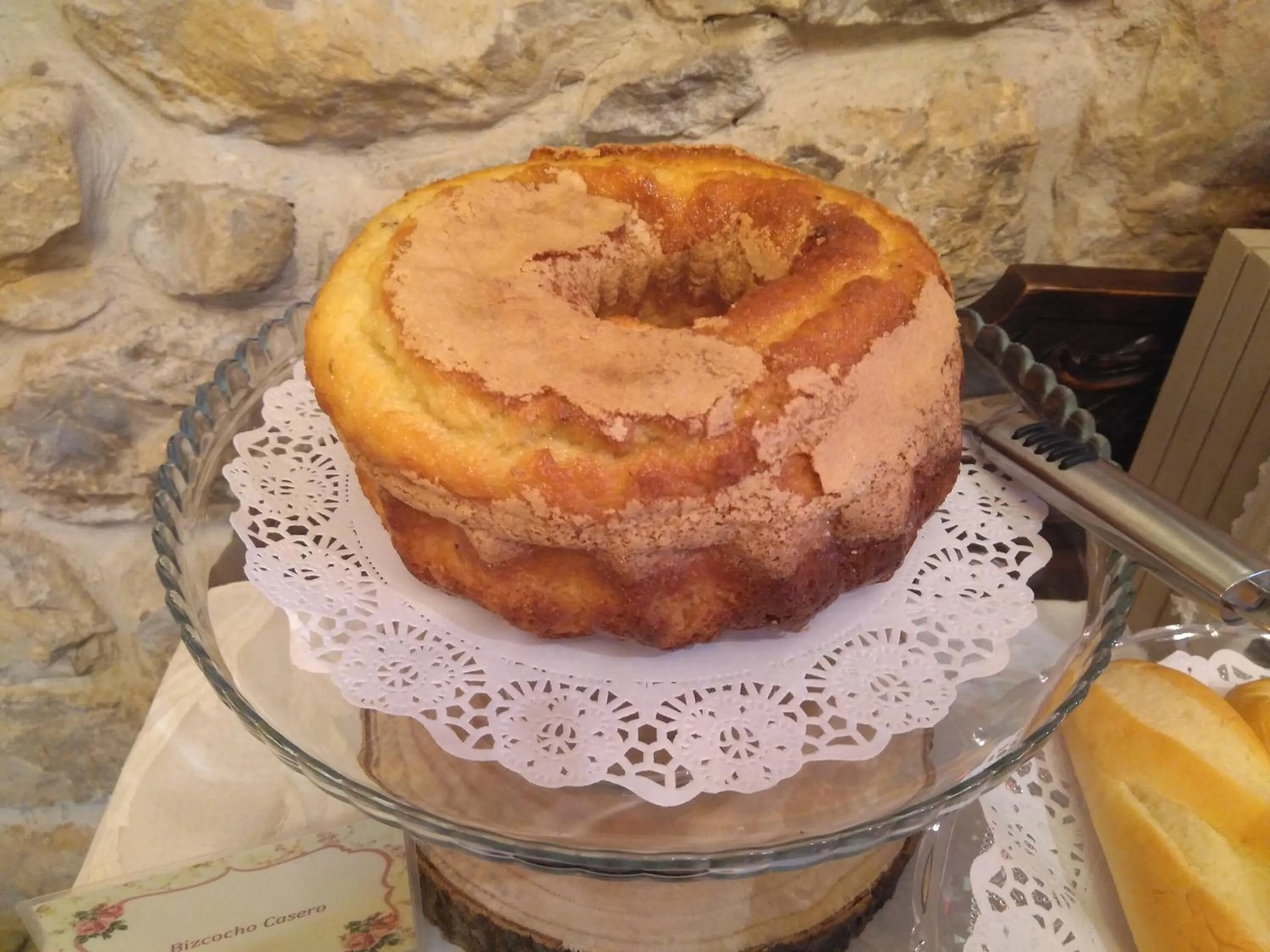 Food close-up in Posada La Cotía