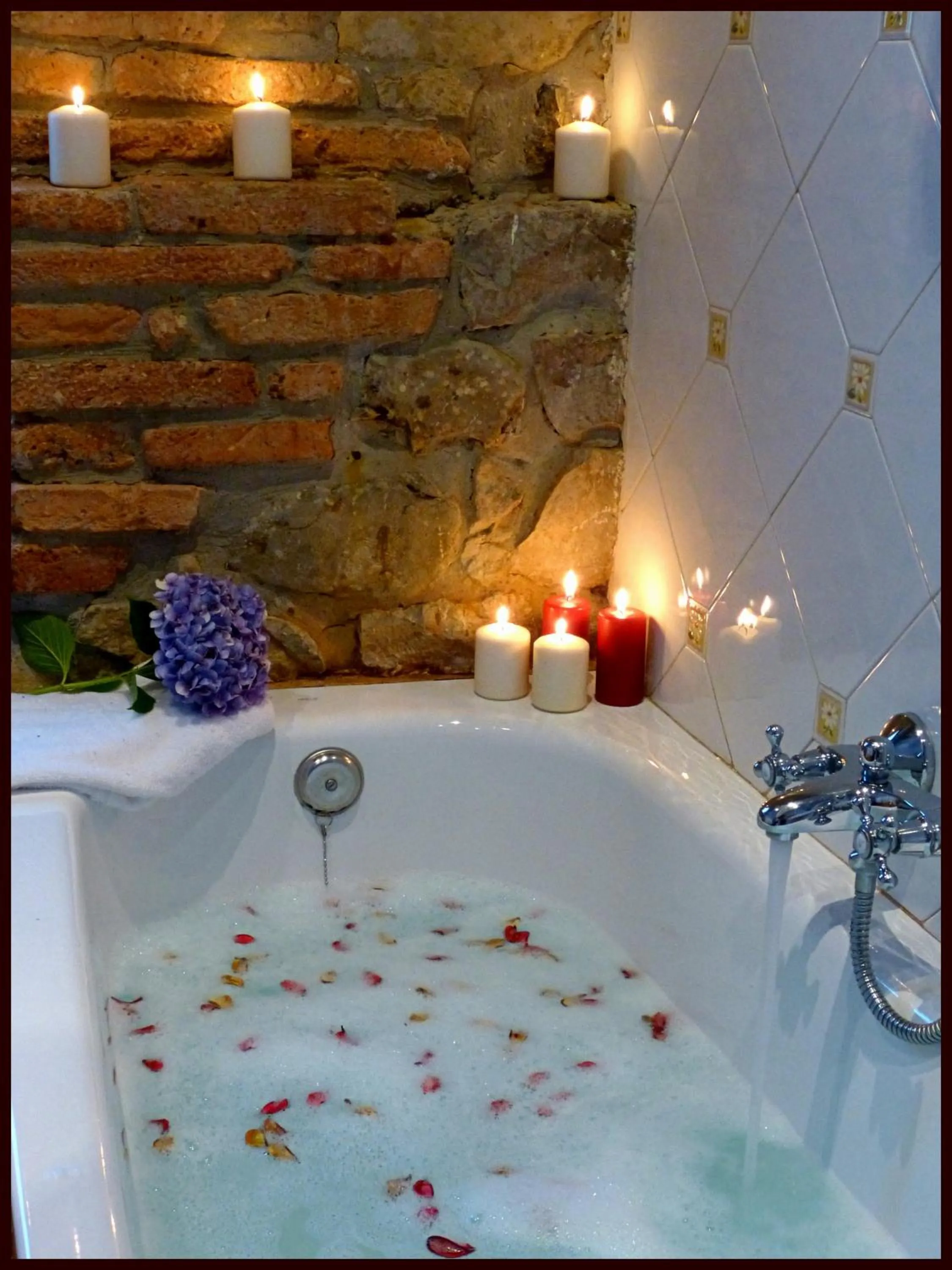 Bathroom in Posada La Cotía