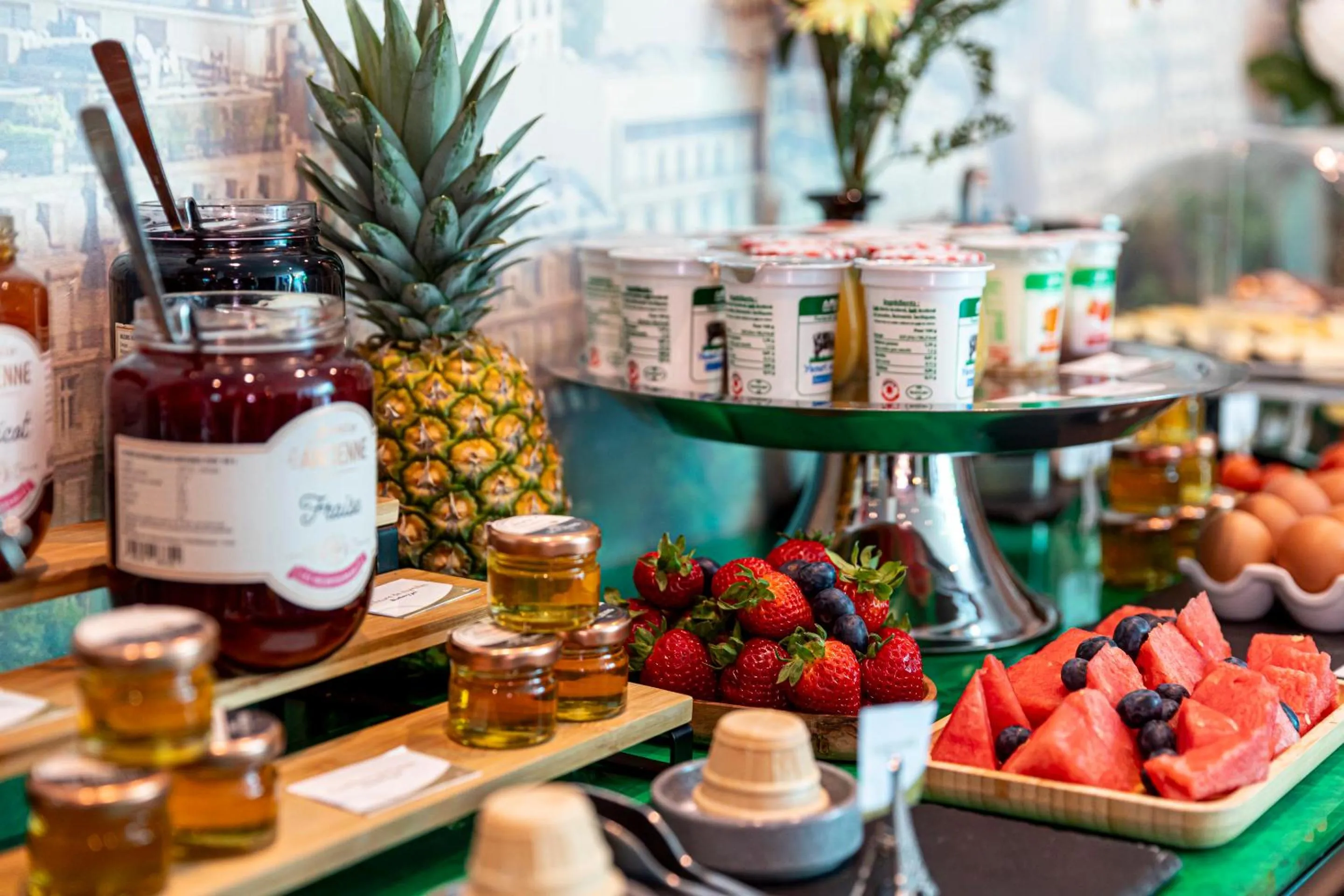 Food in Hotel Alpha Paris Eiffel by Patrick Hayat