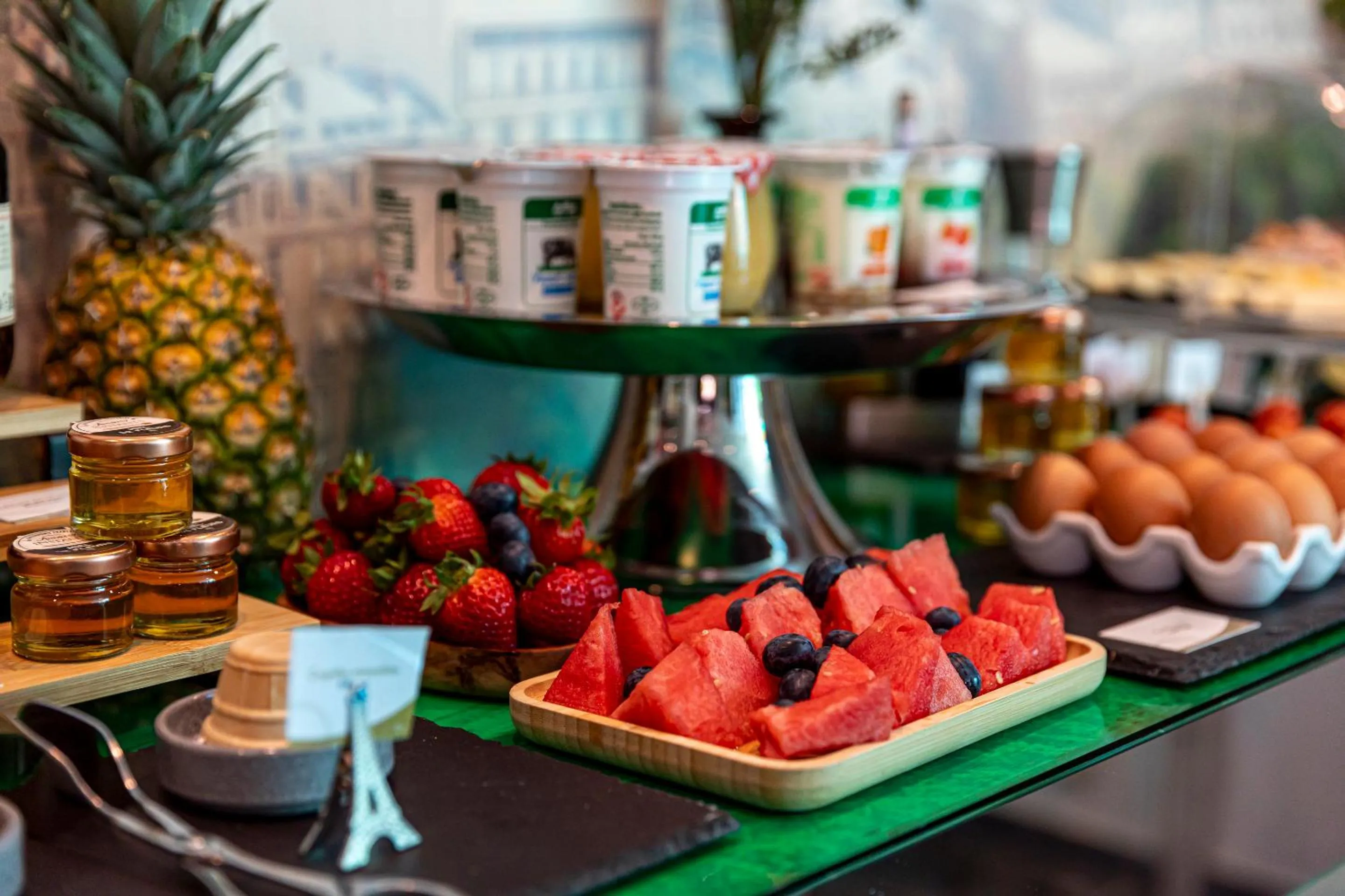 Food in Hotel Alpha Paris Eiffel by Patrick Hayat