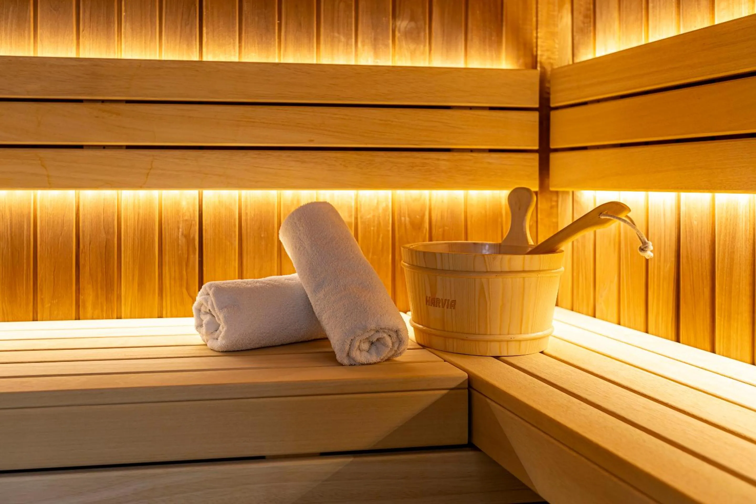 Sauna in Hotel Alpha Paris Eiffel by Patrick Hayat