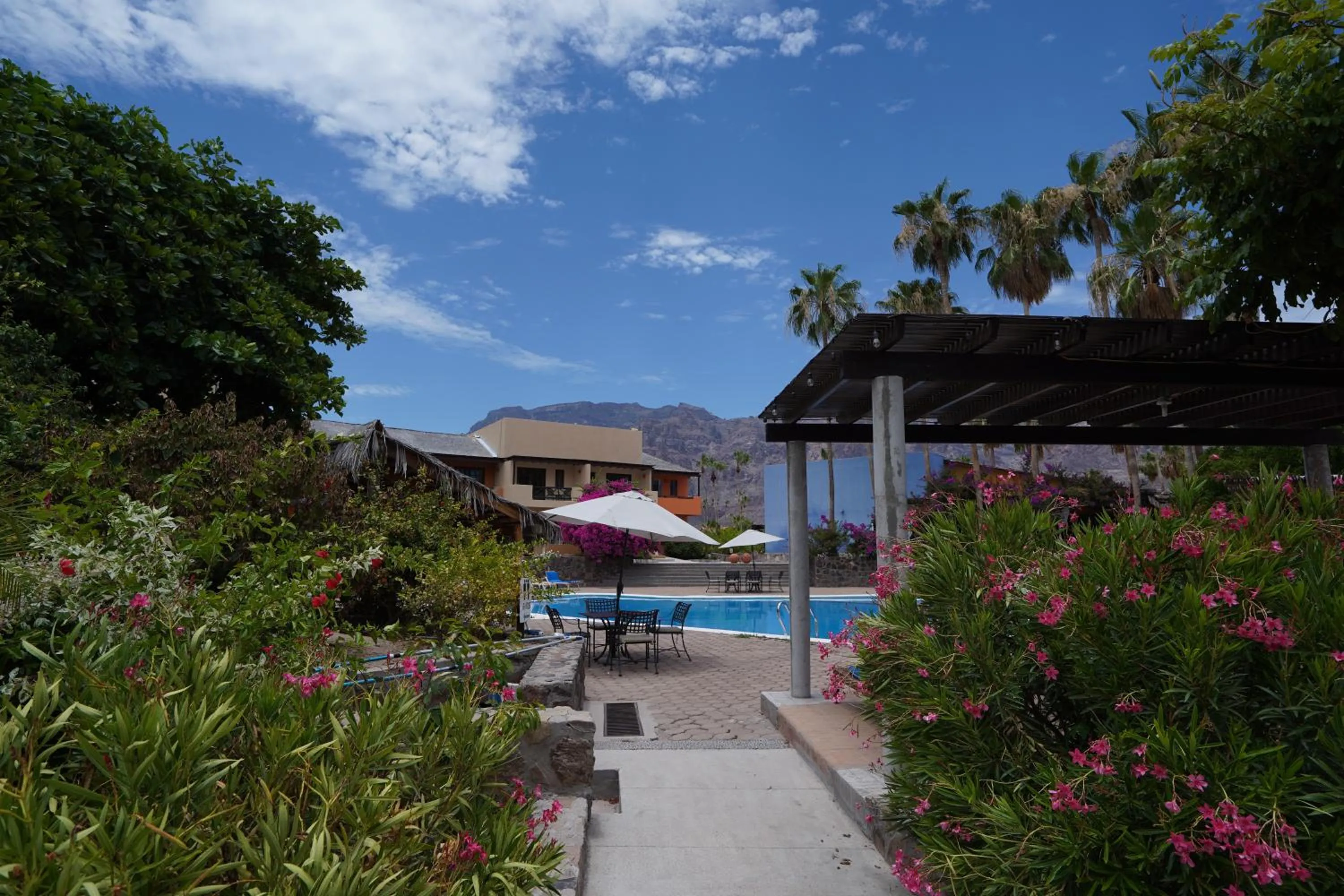 Patio in Tripui Hotel