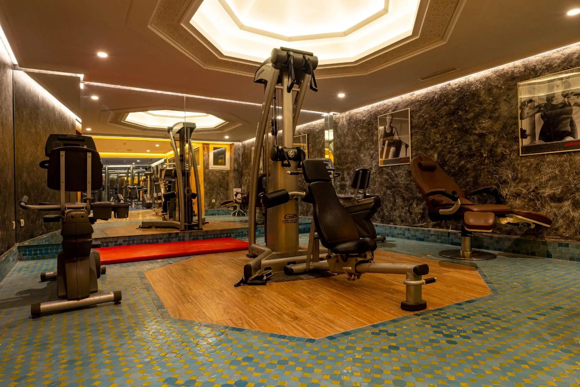 Fitness centre/facilities in Diwan Casablanca Hotel & Spa