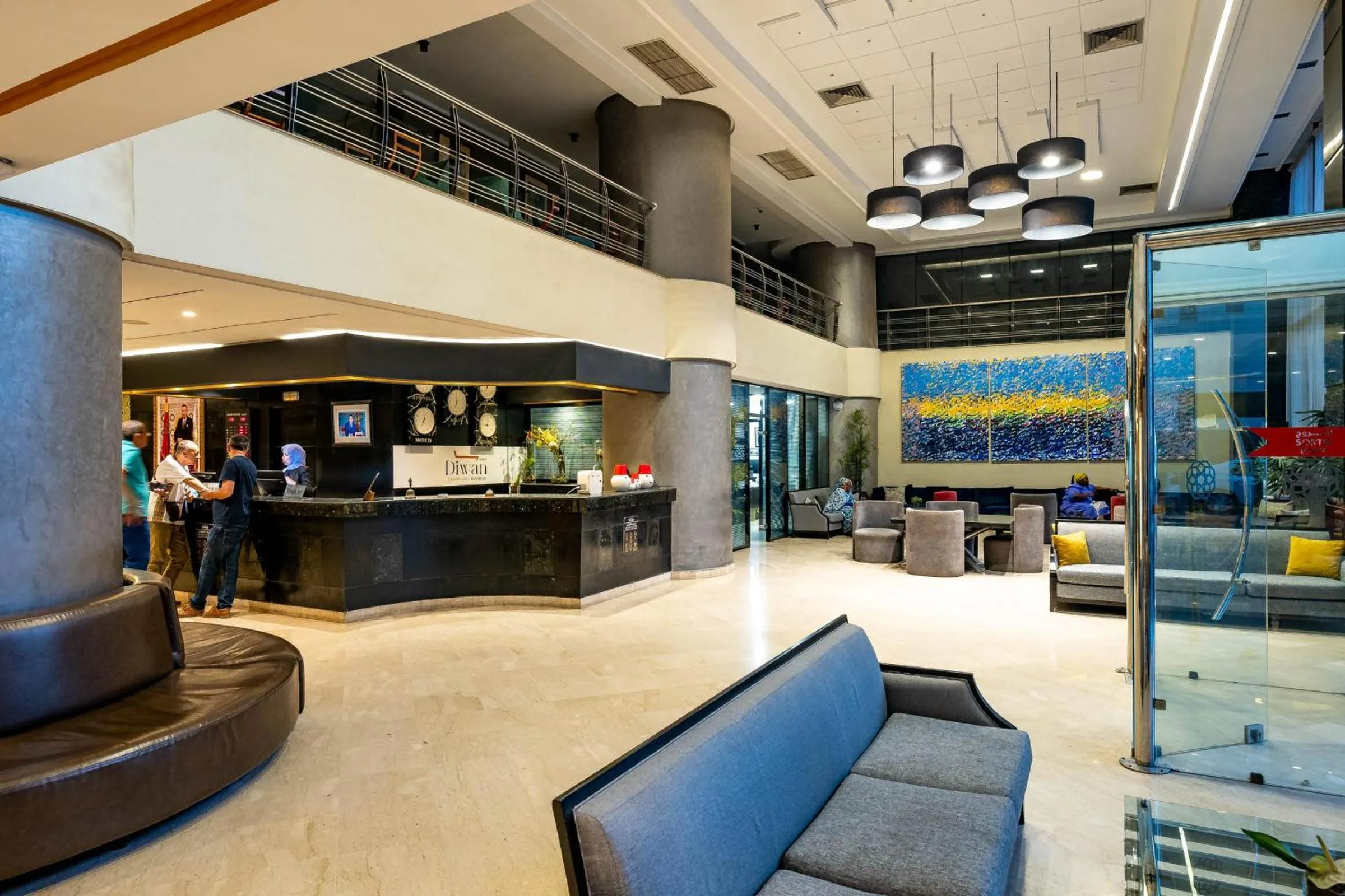 Living room in Diwan Casablanca Hotel & Spa