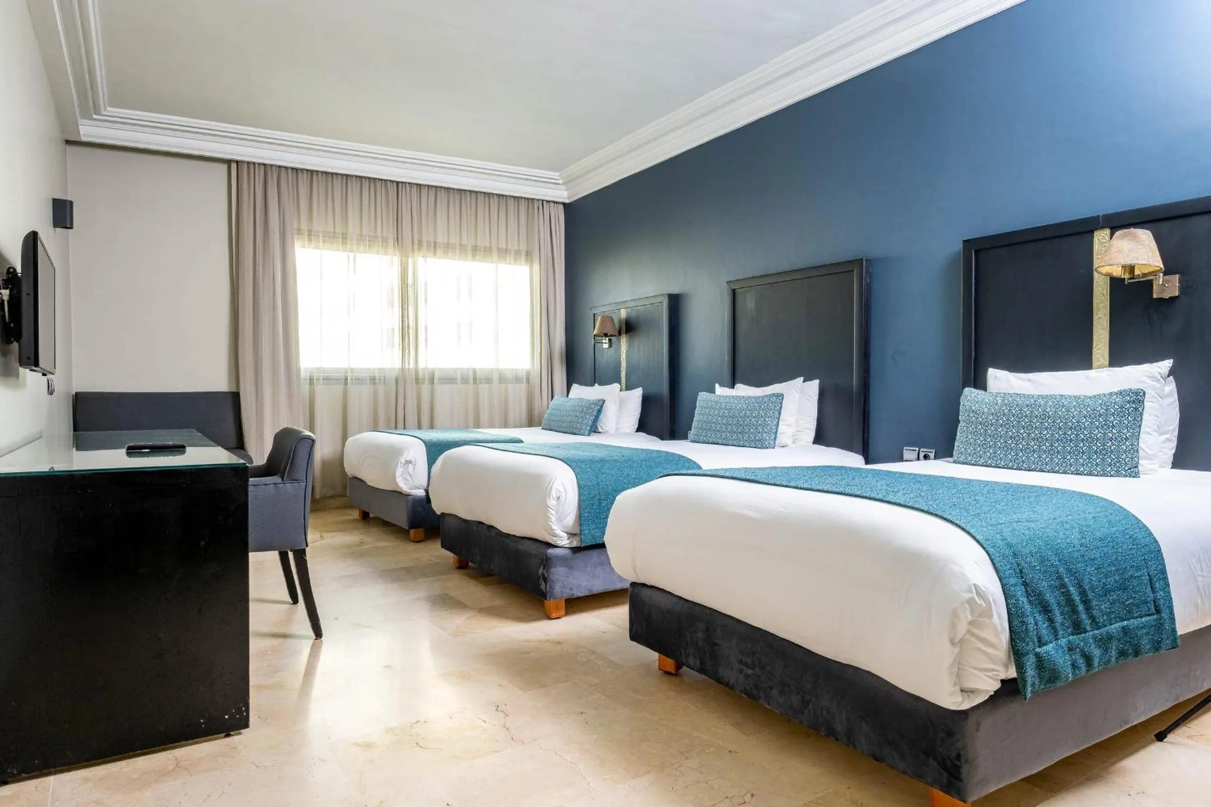 Bed in Diwan Casablanca Hotel & Spa