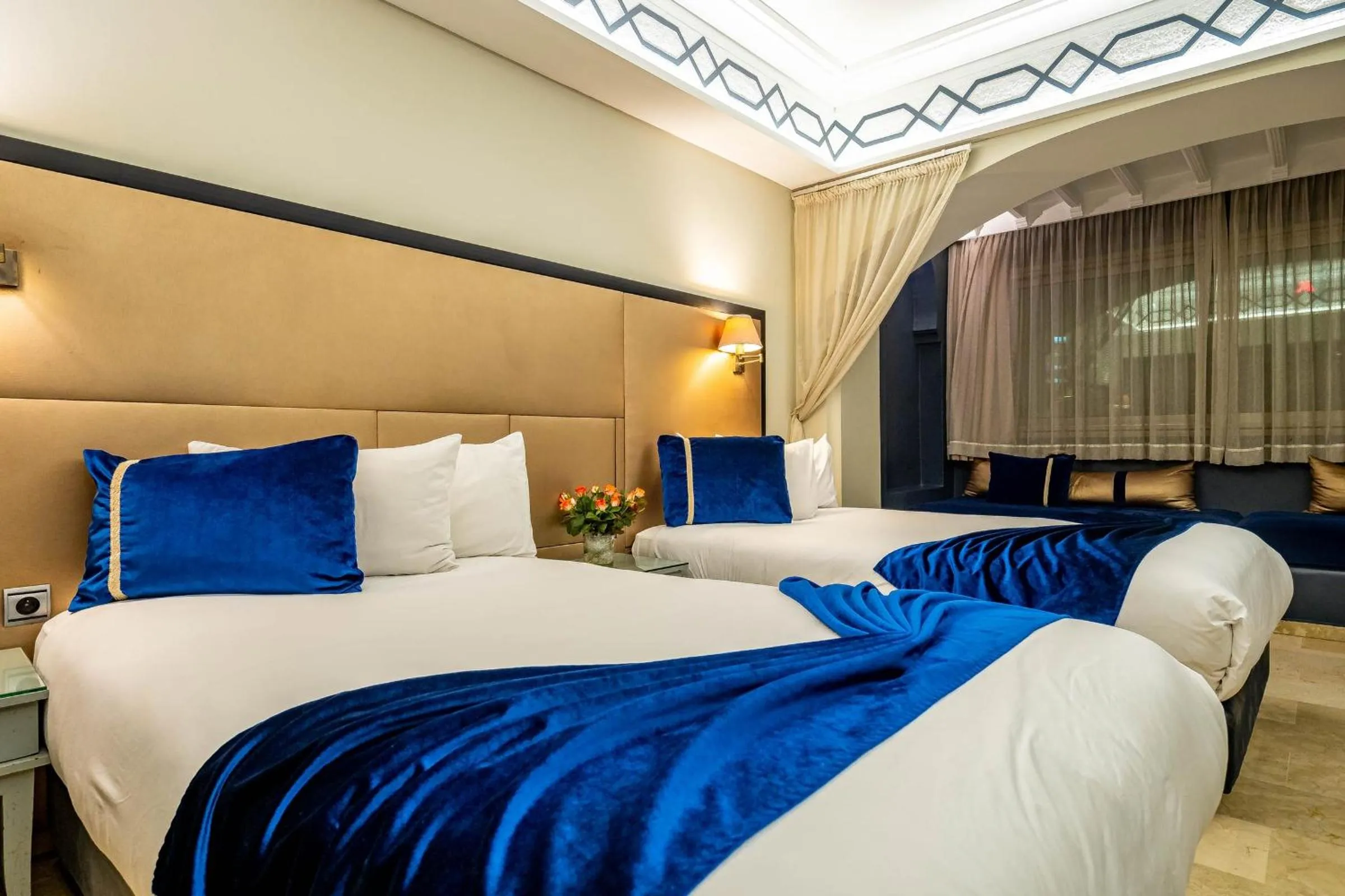 Bed in Diwan Casablanca Hotel & Spa
