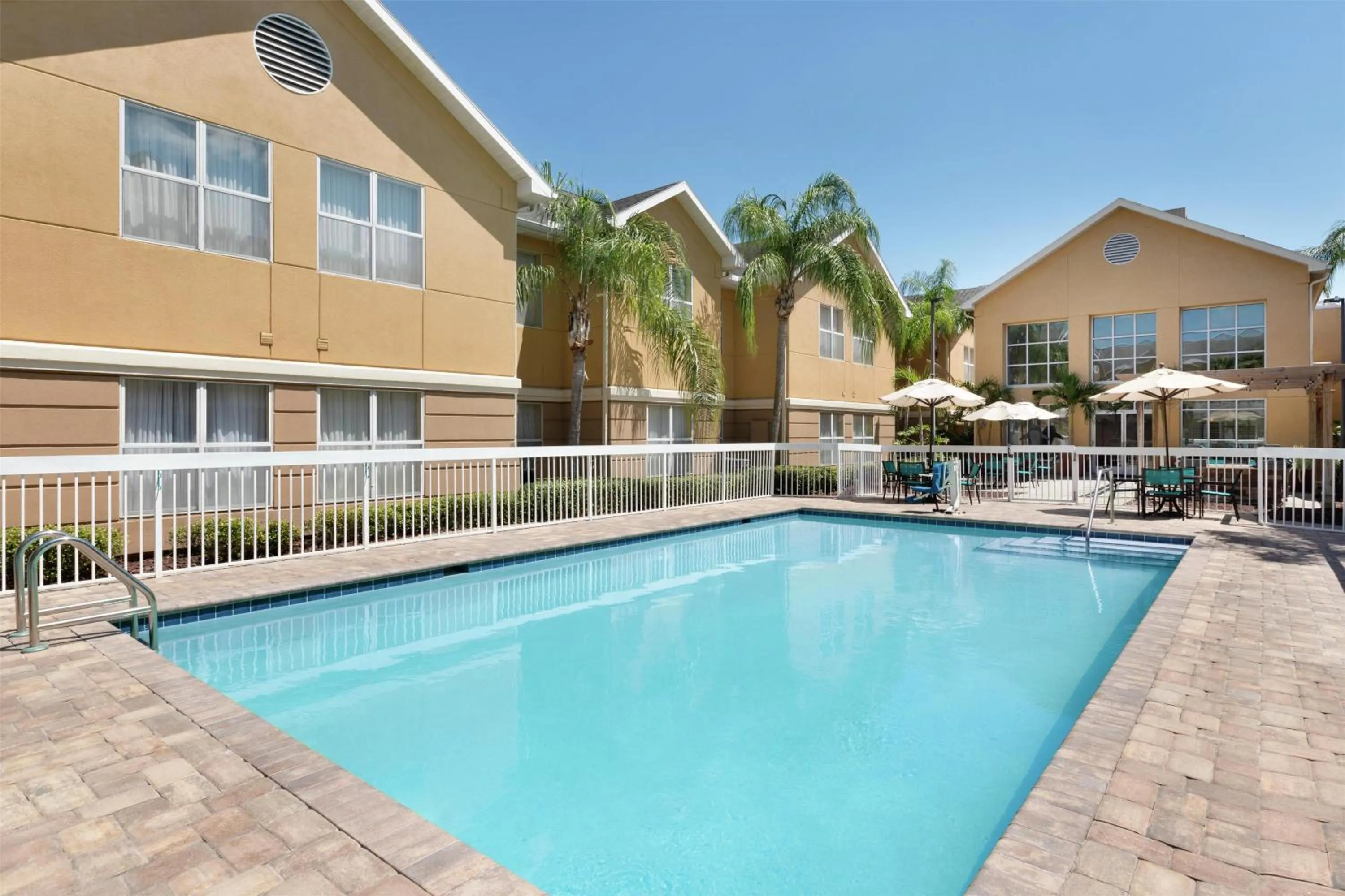 Pool view in Homewood Suites by Hilton St. Petersburg Clearwater