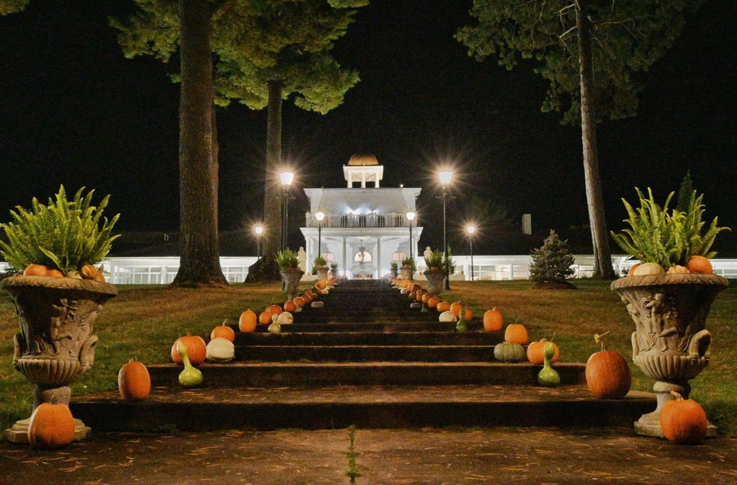 Property building in Four Seasons Island Resort