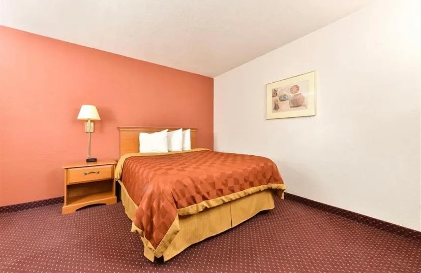 Bed in American Best Value Inn Springerville