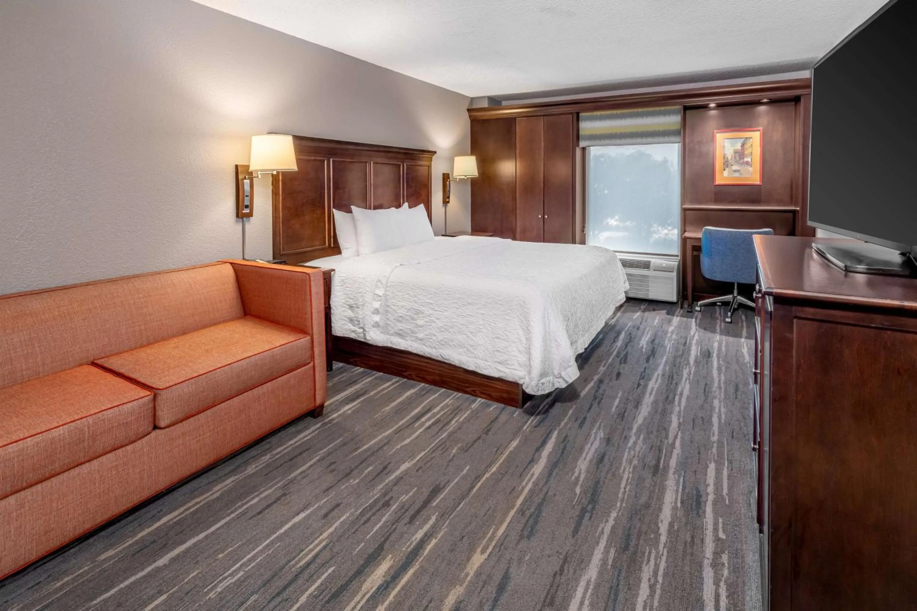 Bedroom, Bed in Hampton Inn Nashville / Vanderbilt