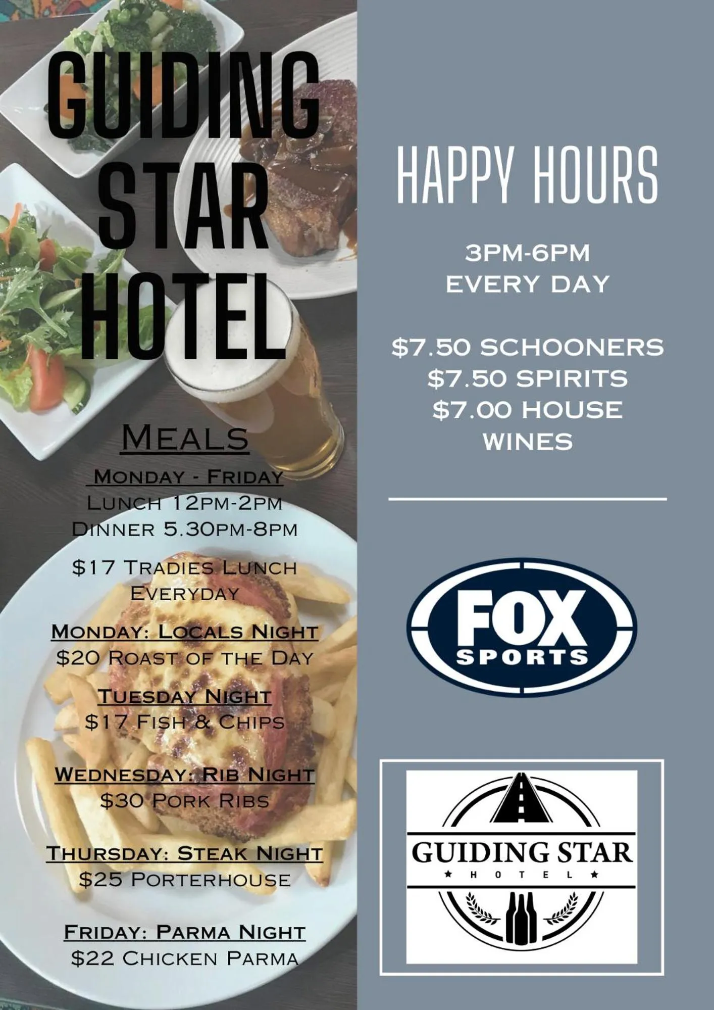 Food and drinks in Guiding Star Motel & Hotel