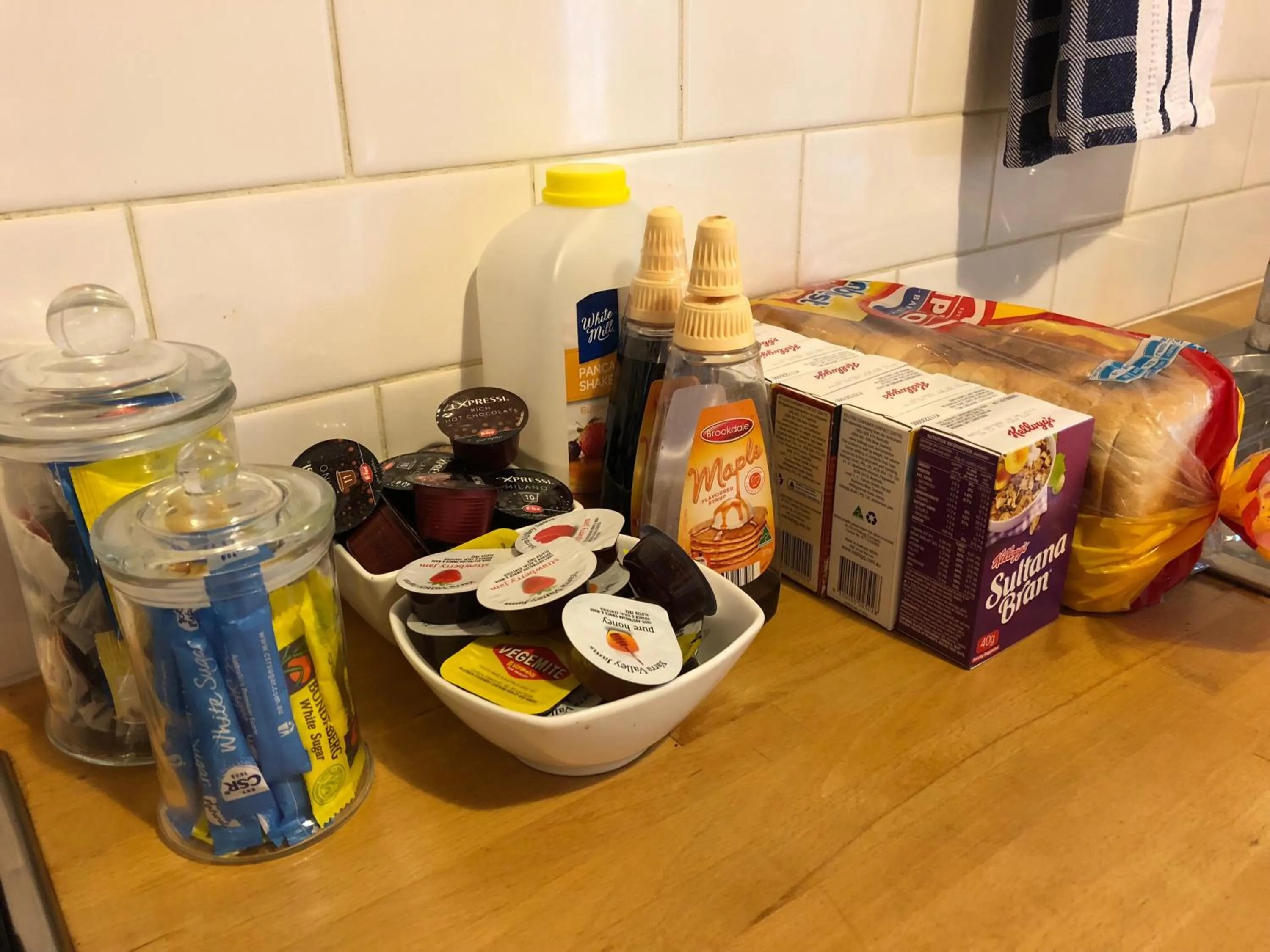 Continental breakfast in Glenview Retreat Luxury Accommodation