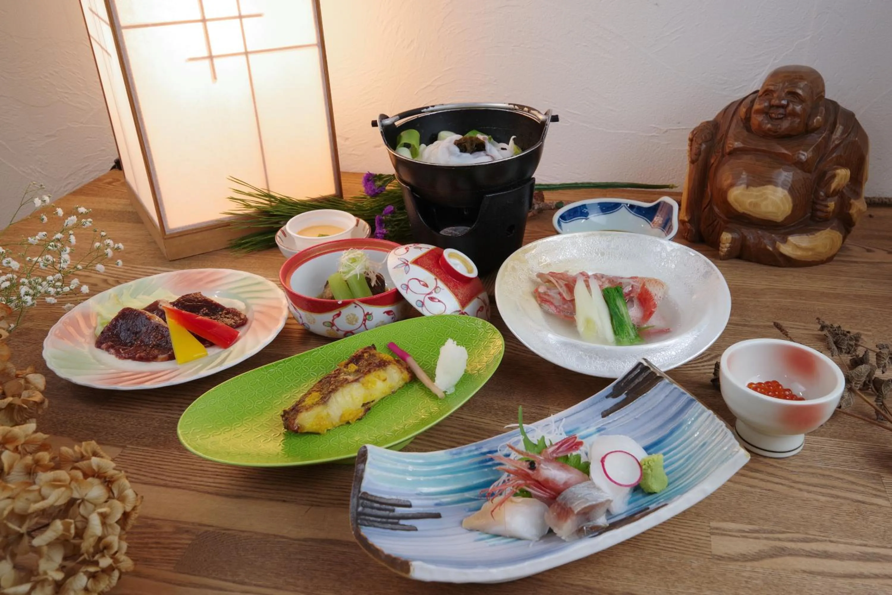 Dinner in Shiretoko Village