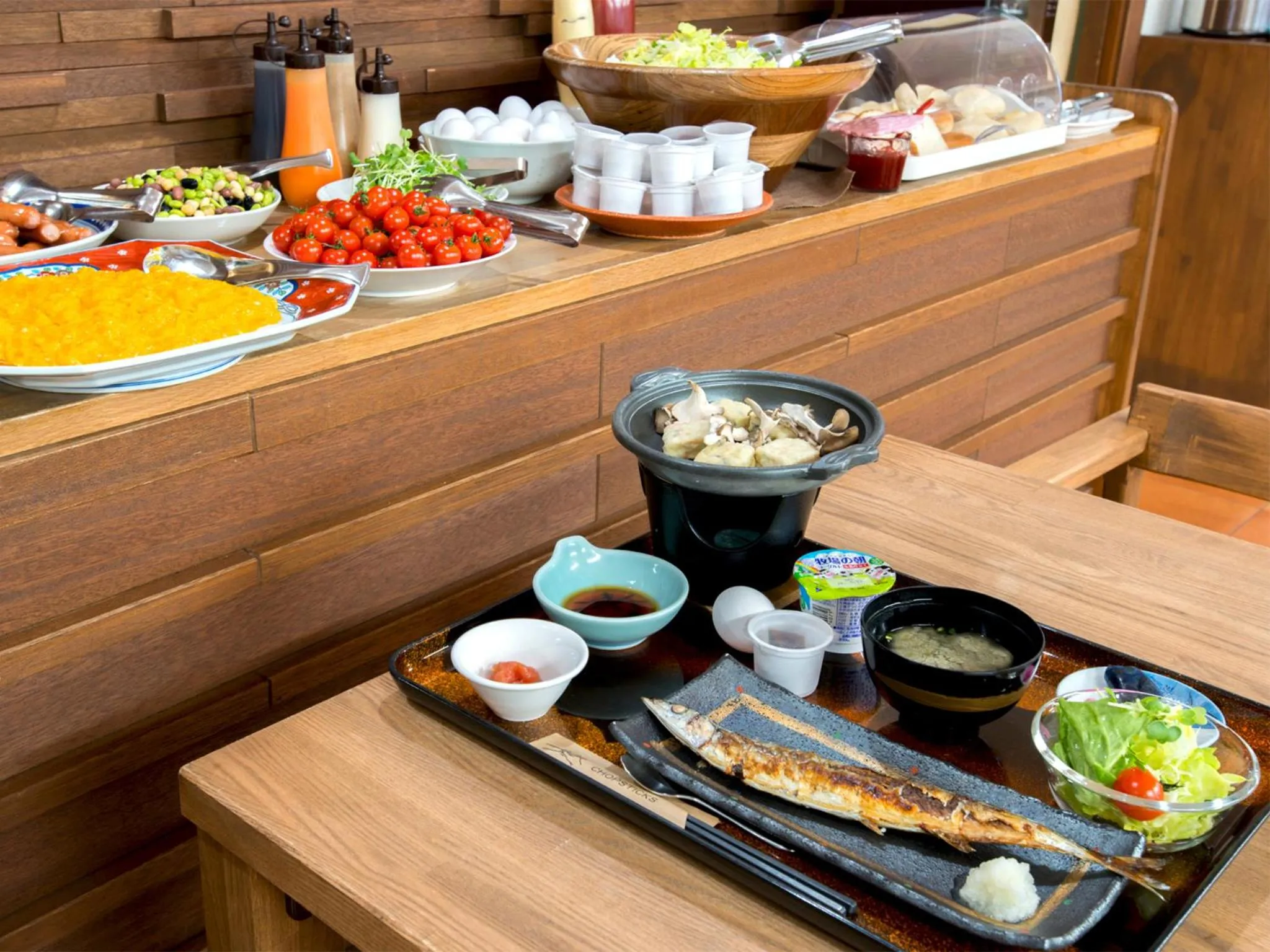 Breakfast in Shiretoko Village