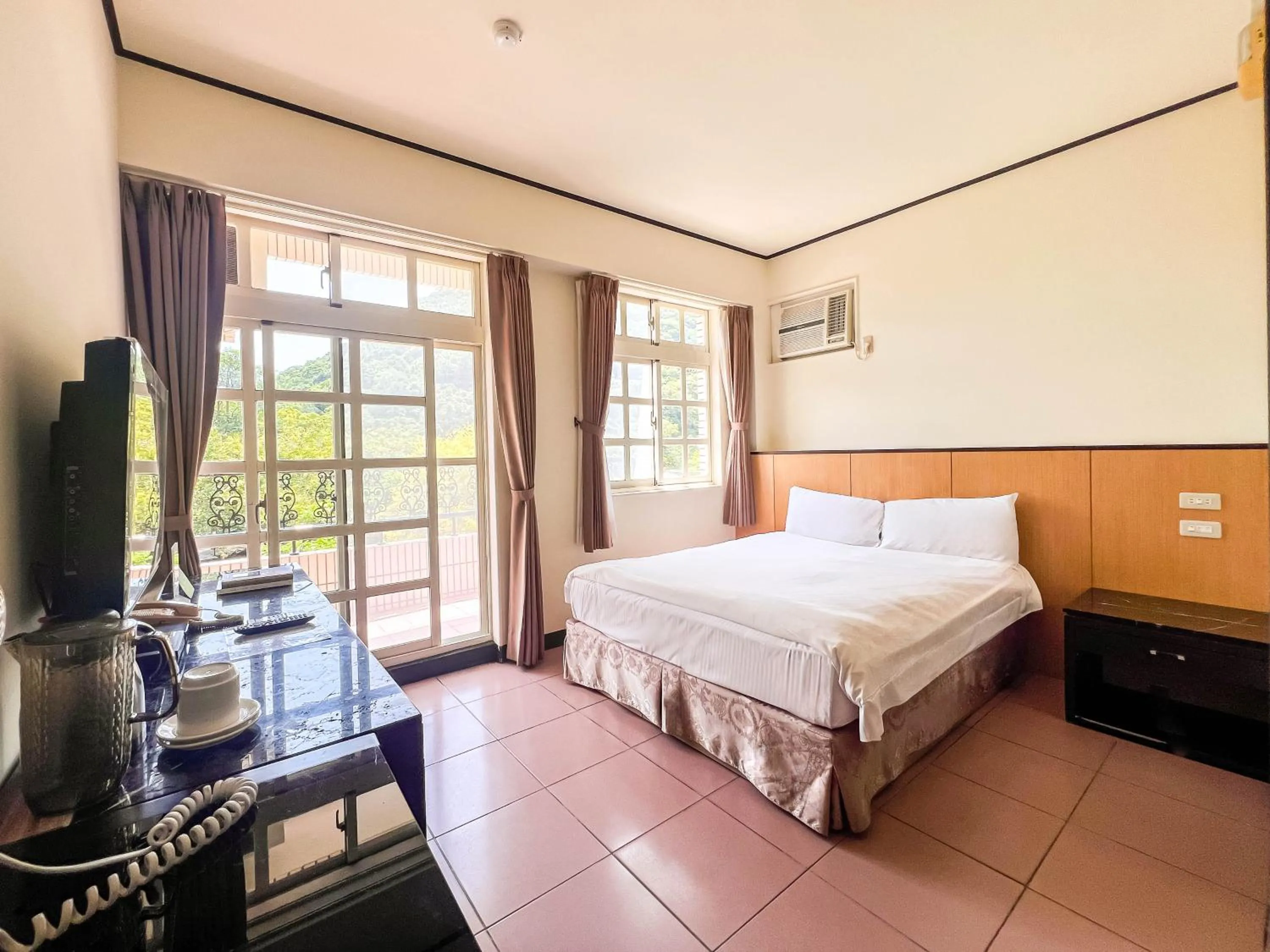 Bed in Tou-Cheng Leisure Farm Hotel