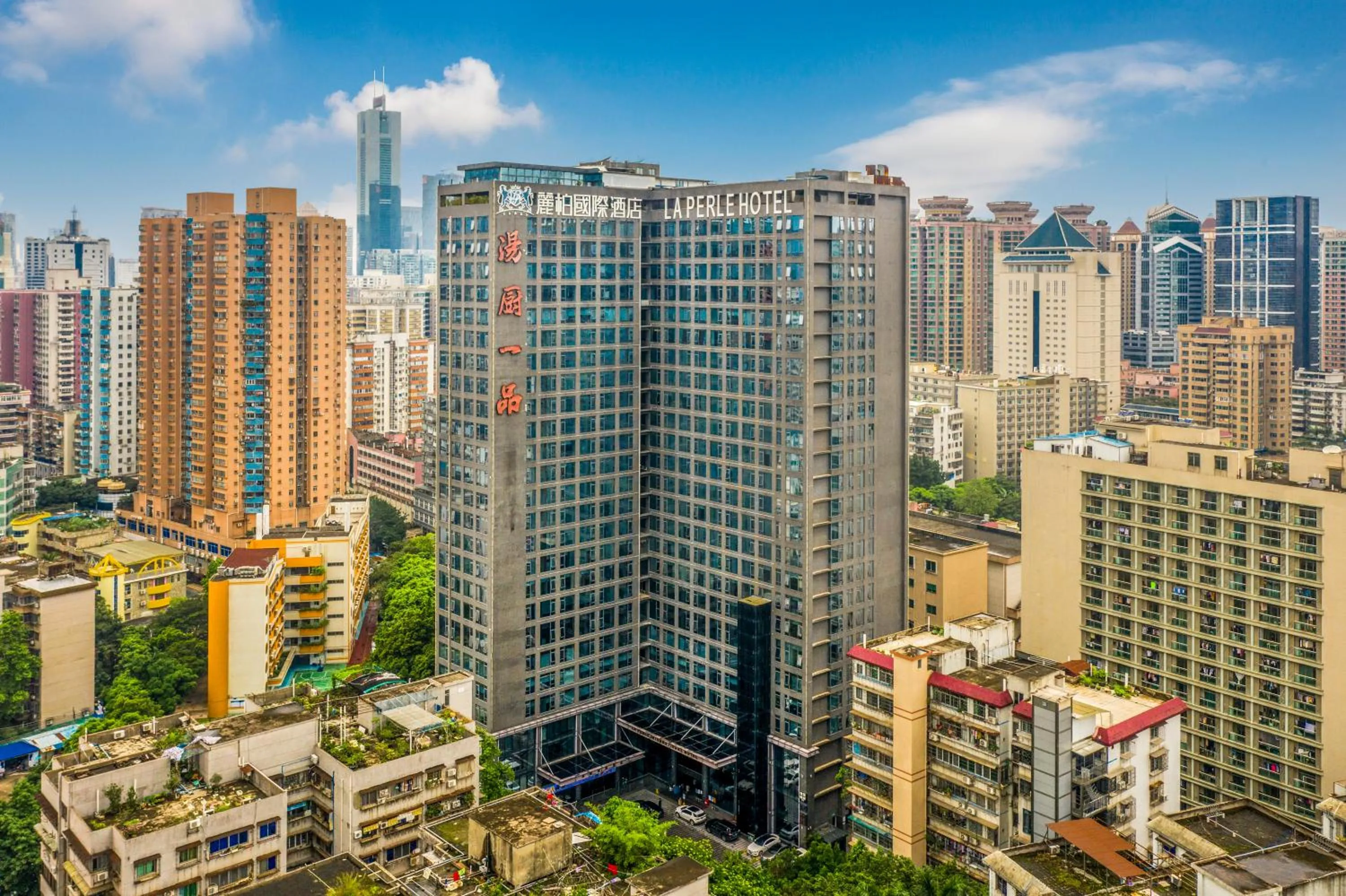 Property building in La Perle International Hotel