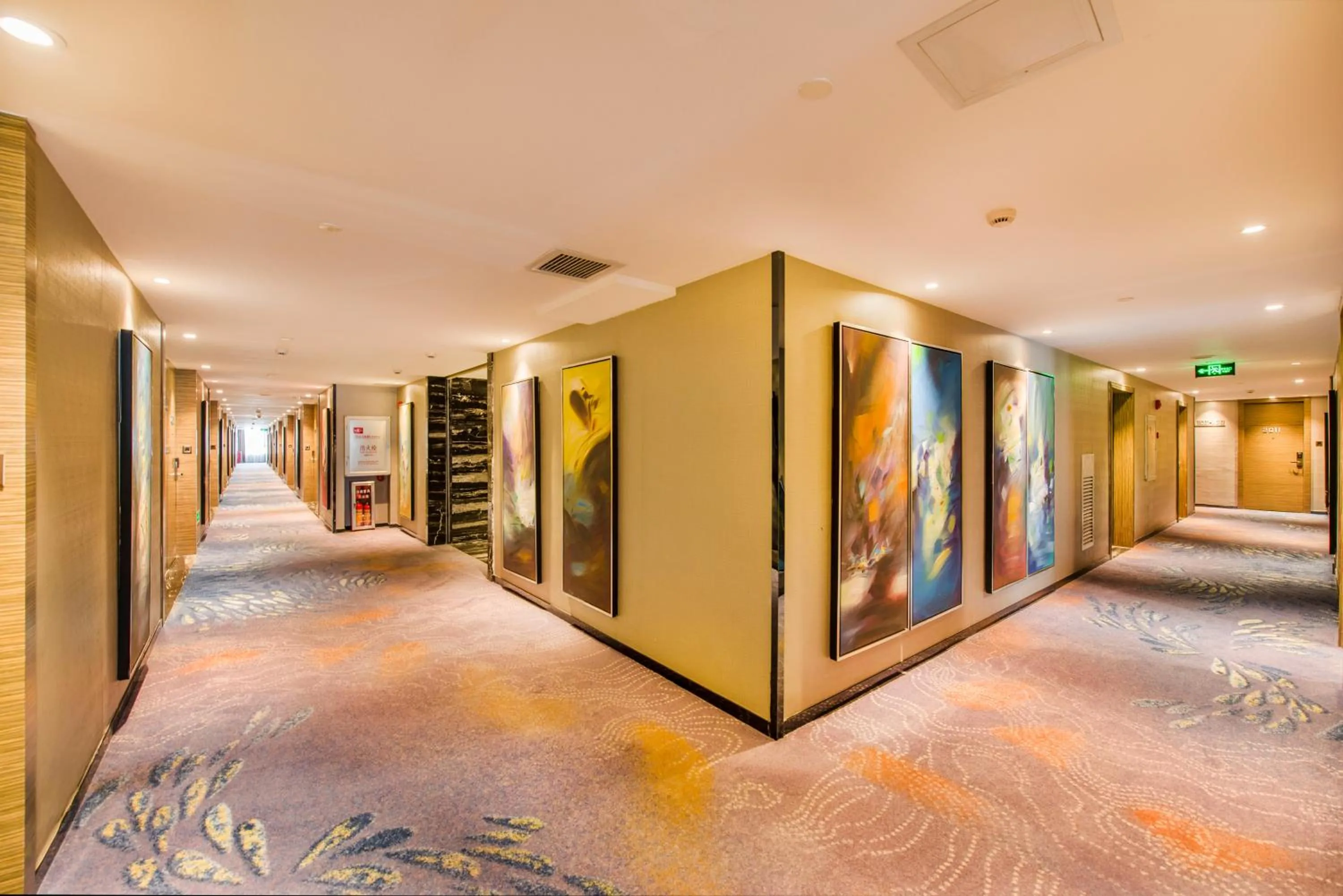 On site in La Perle International Hotel