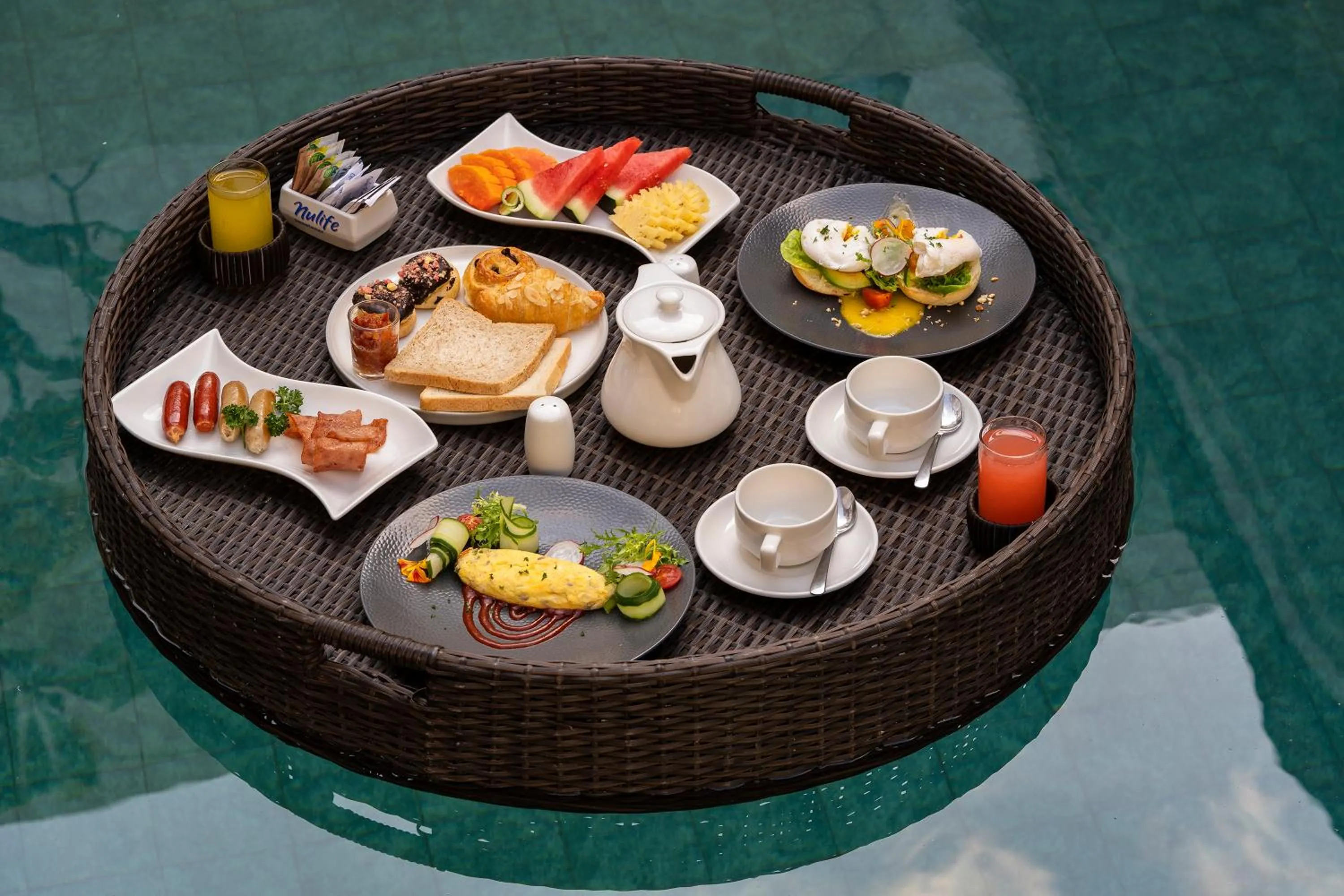 Breakfast in The Sakaye Villas & Spa by Kanaya Hospitality