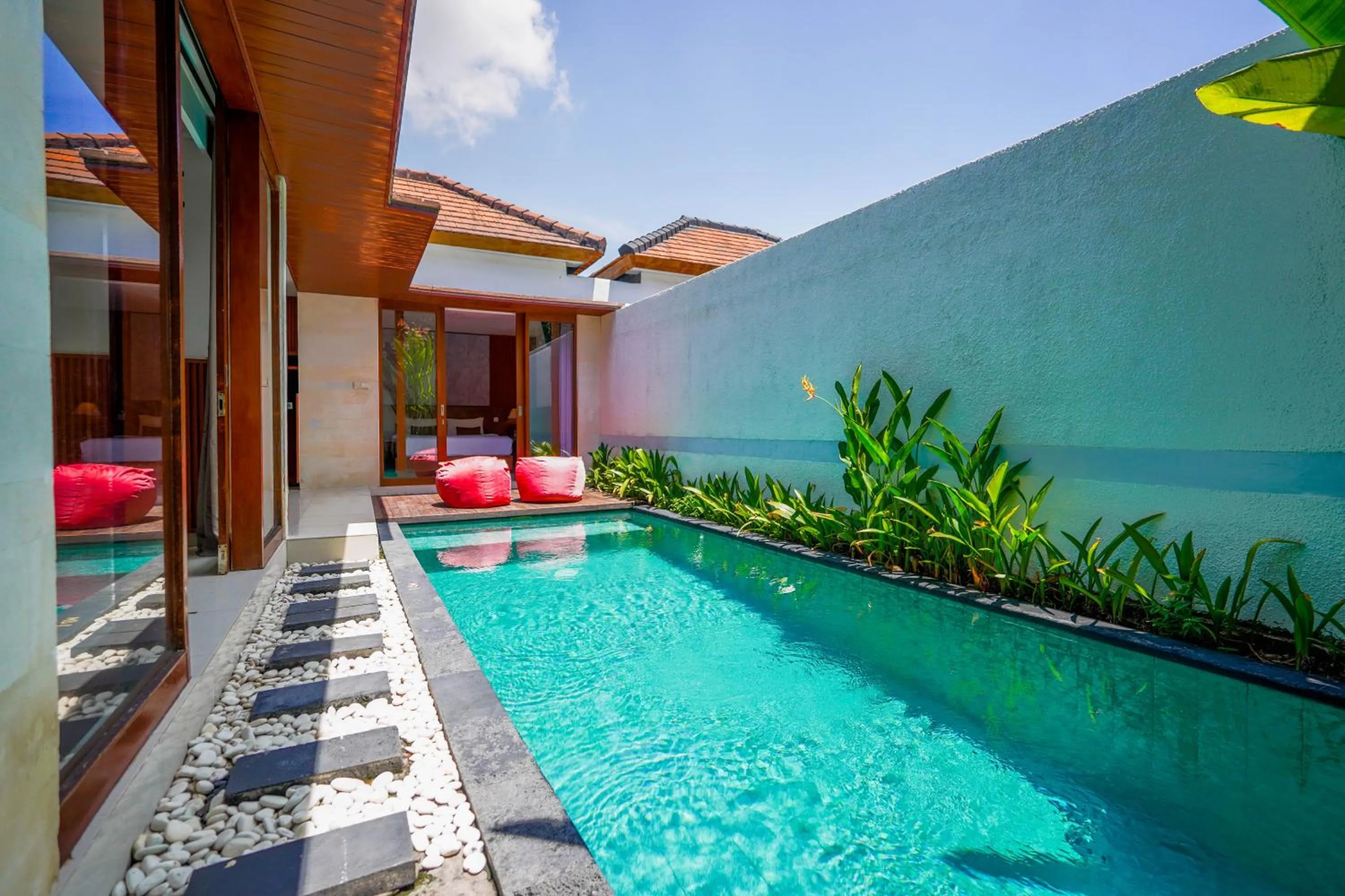 Pool view in The Sakaye Villas & Spa by Kanaya Hospitality