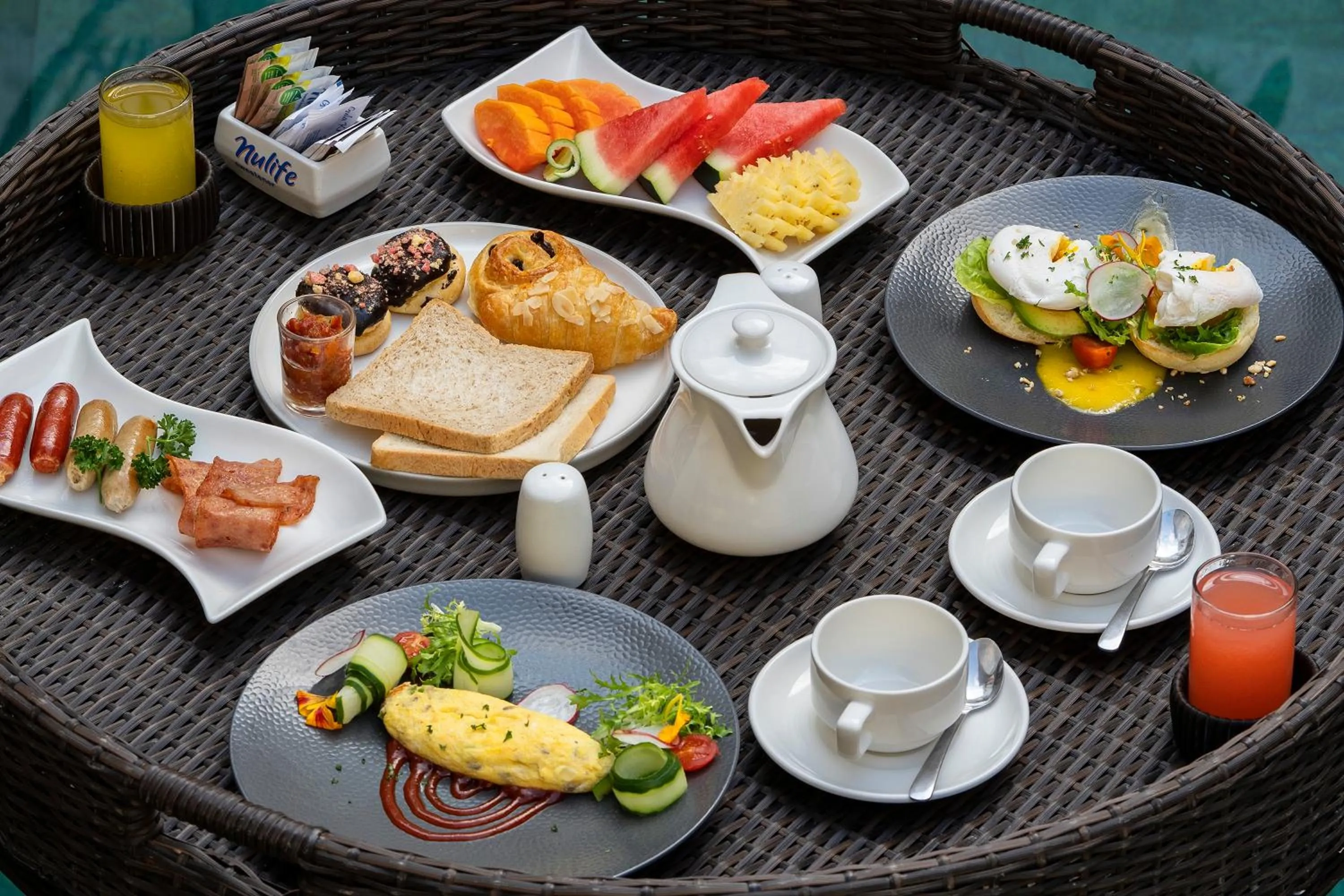 Breakfast in The Sakaye Villas & Spa by Kanaya Hospitality