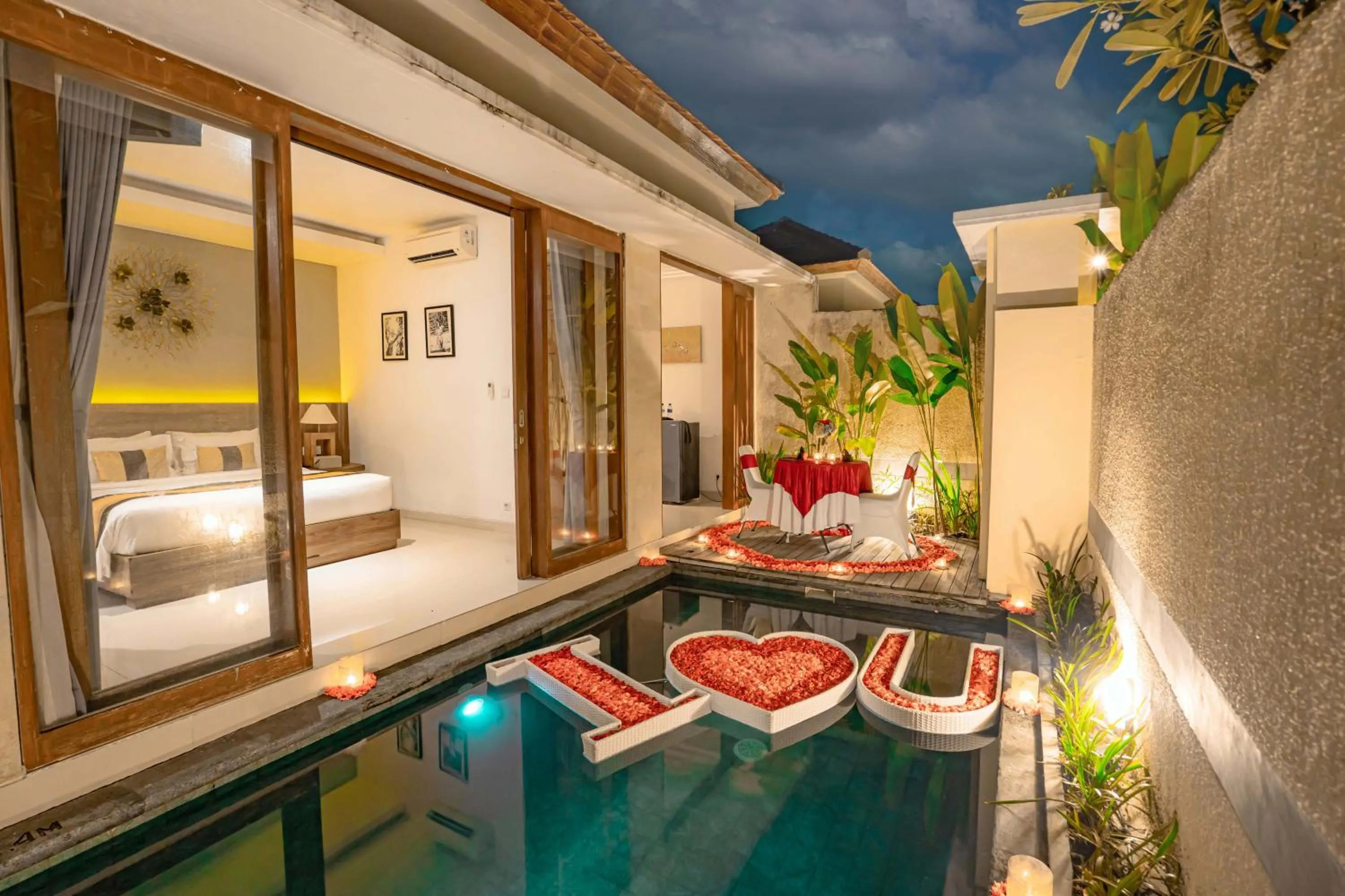 Dinner in The Sakaye Villas & Spa by Kanaya Hospitality
