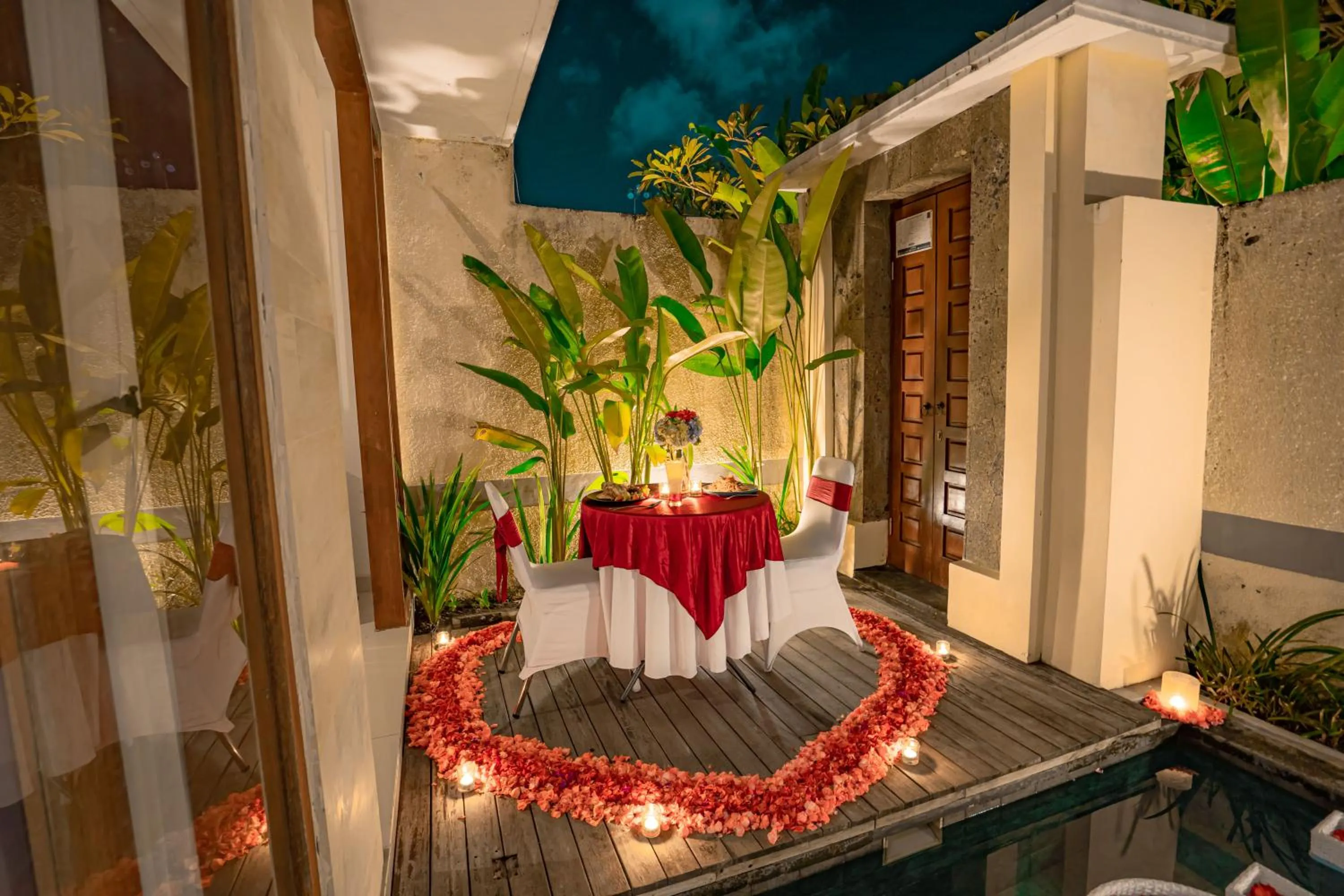 Dinner in The Sakaye Villas & Spa by Kanaya Hospitality