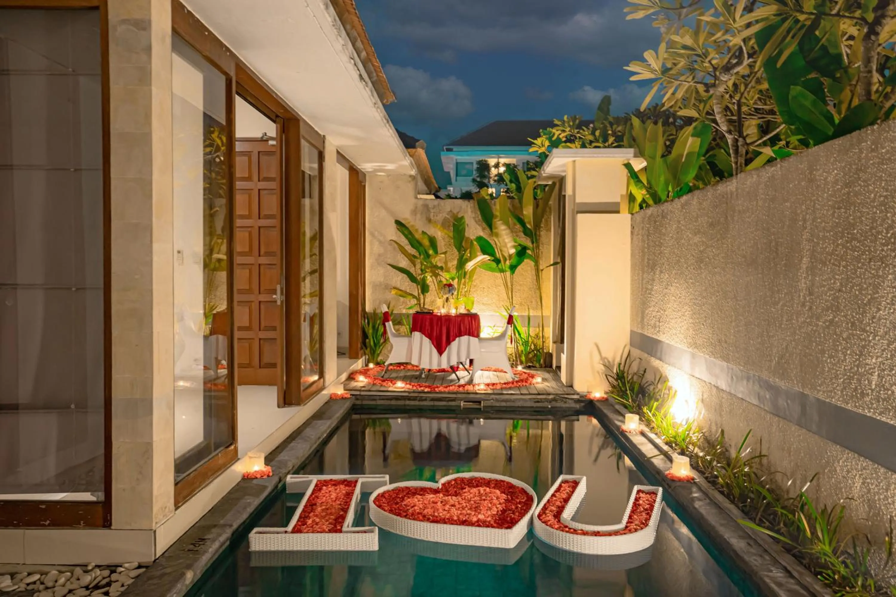 Dinner in The Sakaye Villas & Spa by Kanaya Hospitality