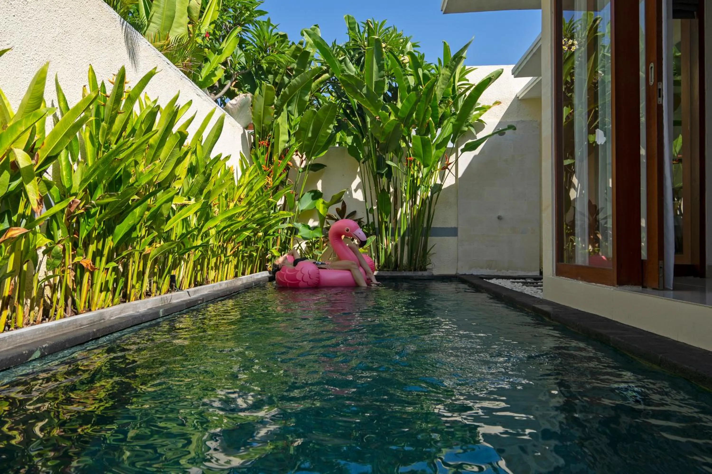 Swimming pool in The Sakaye Villas & Spa by Kanaya Hospitality