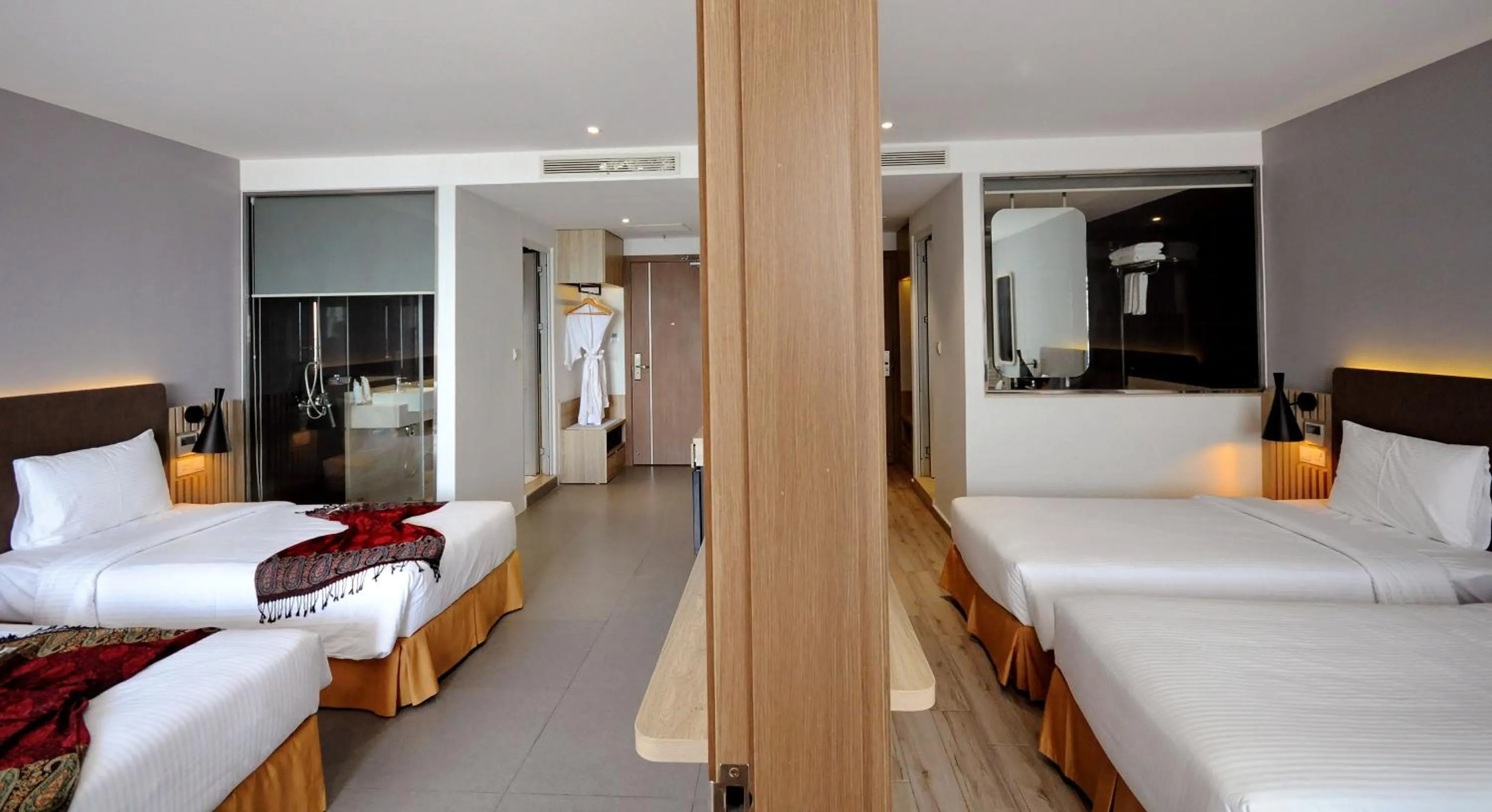 Photo of the whole room, Bed in Anrizon Hotel Nha Trang
