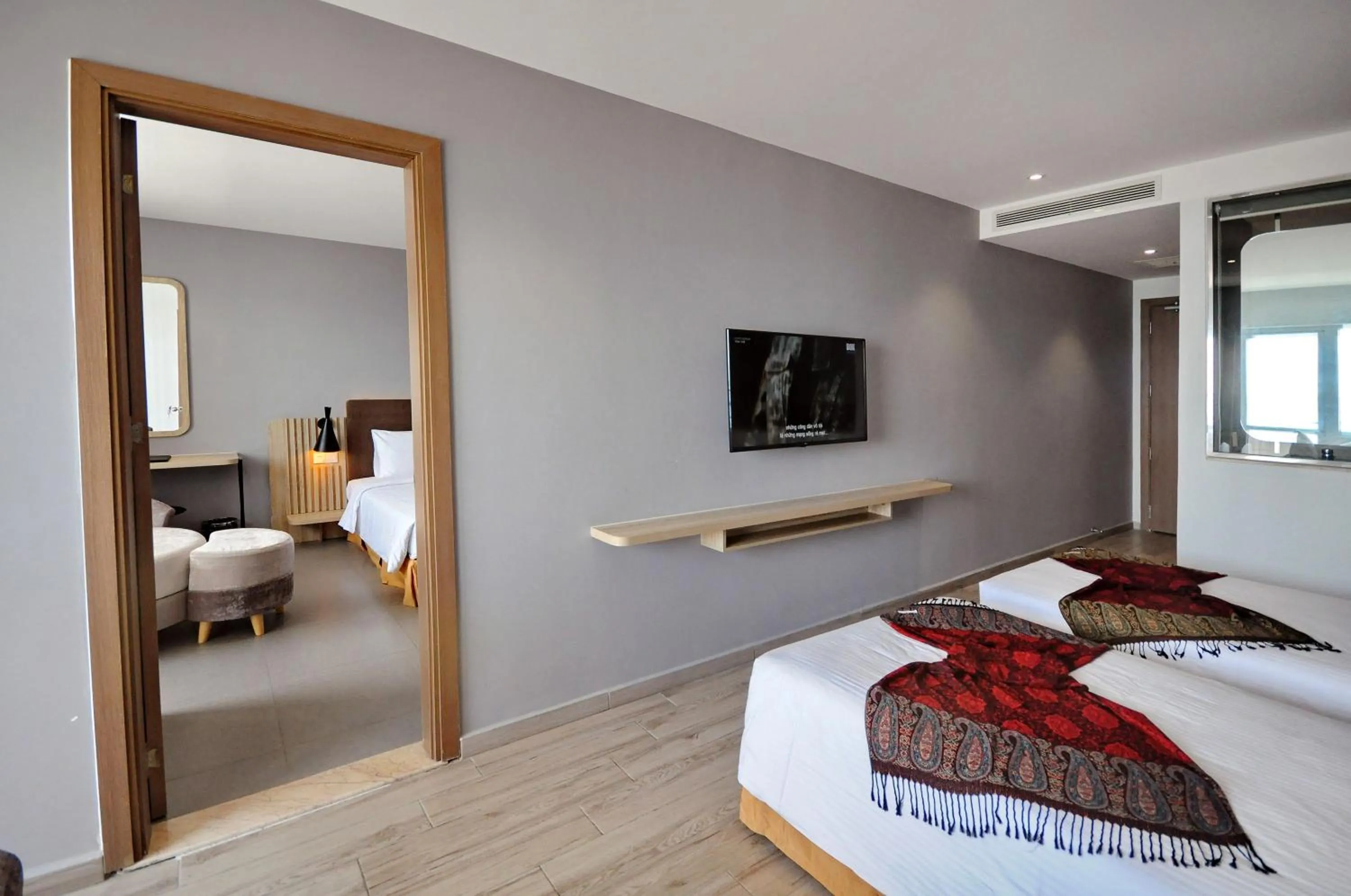 Photo of the whole room, Bed in Anrizon Hotel Nha Trang