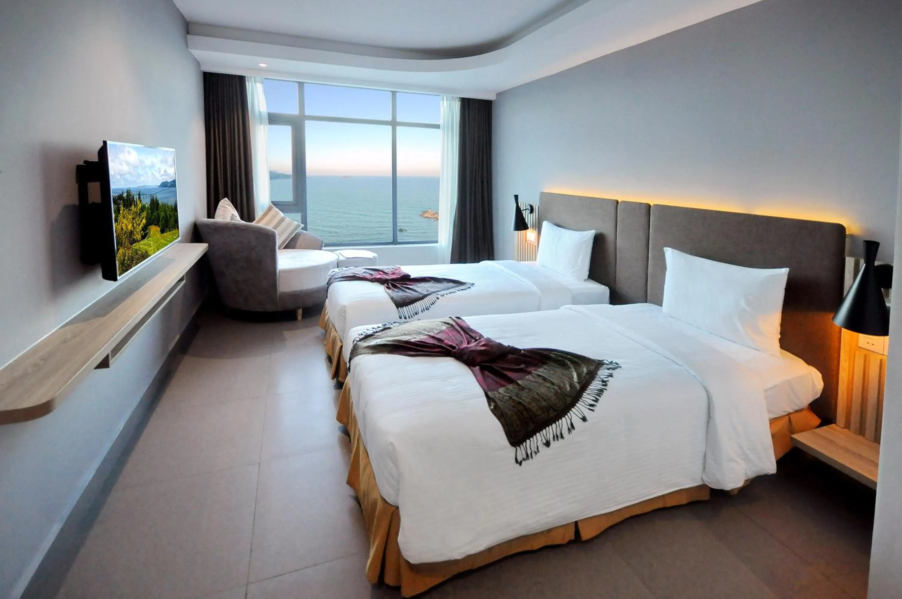 Bed in Anrizon Hotel Nha Trang