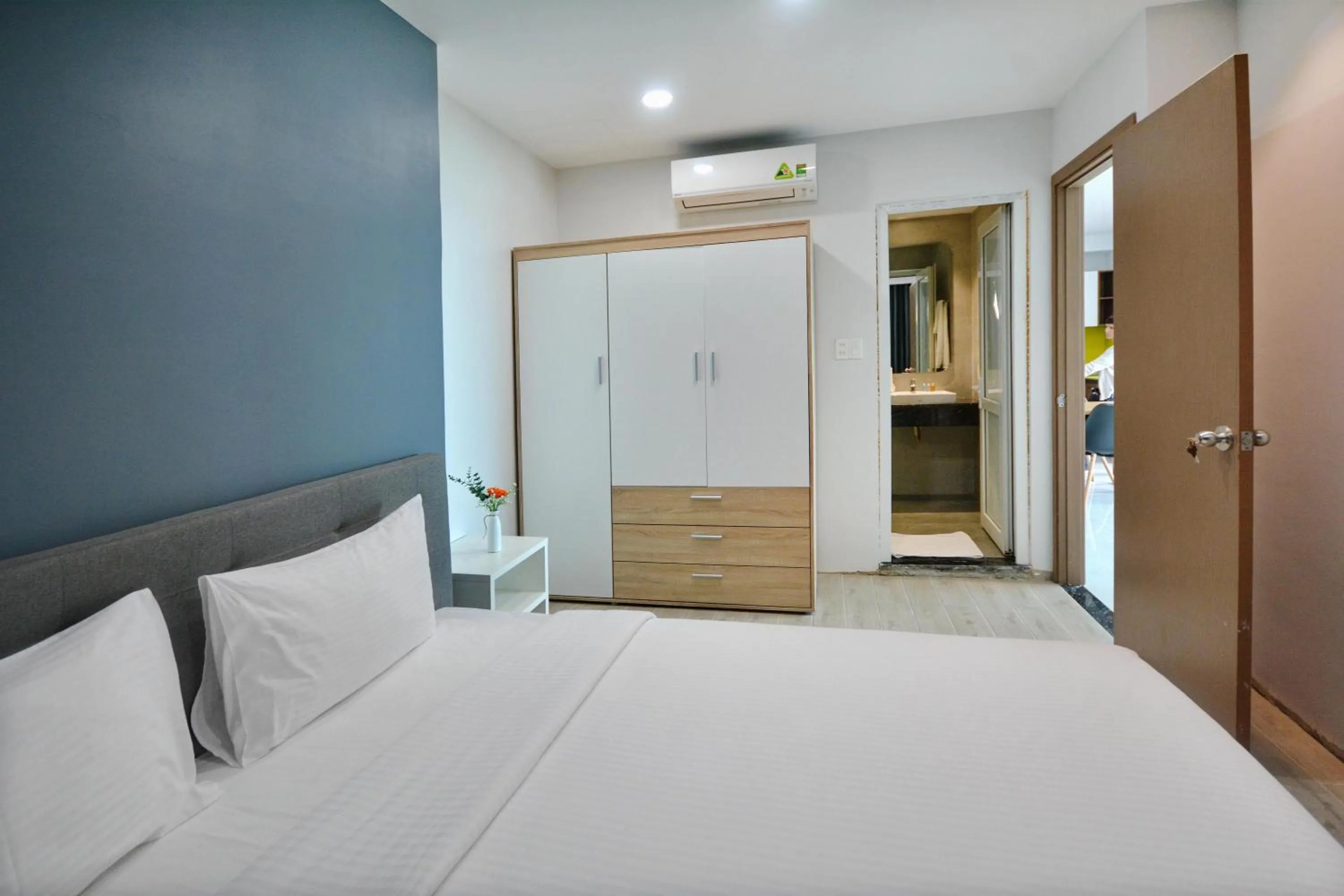 Bed in Anrizon Hotel Nha Trang